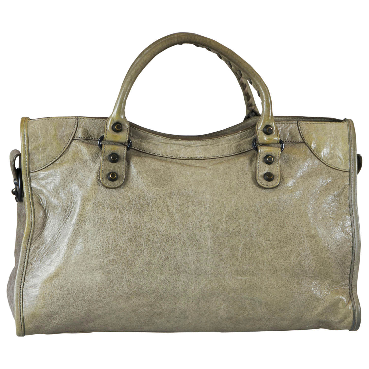 balenciaga tote bag green