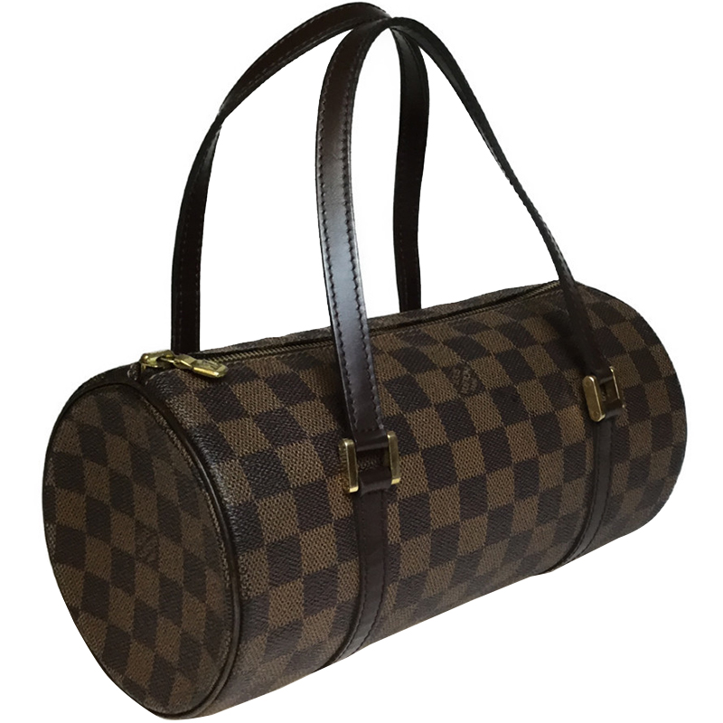 

Louis Vuitton Damier Ebene Canvas Papillon 30 Bag, Brown