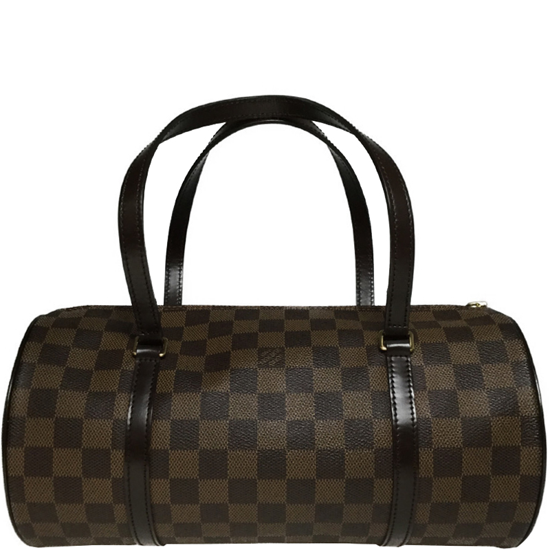 

Louis Vuitton Damier Ebene Canvas Papillon 30 Bag, Black