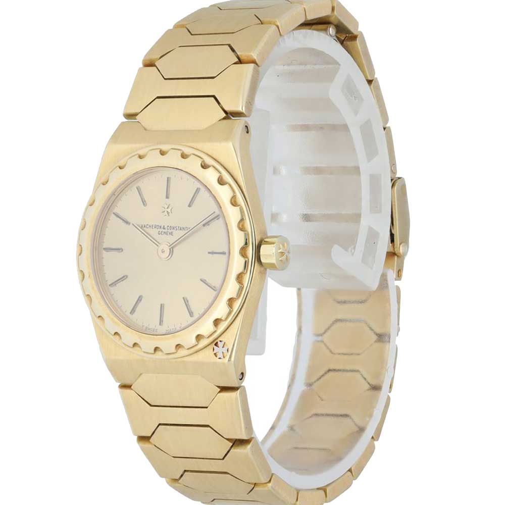 

Vacheron Constantin Champagne 18K Yellow Gold 222 Women's Wristwatch 24 MM