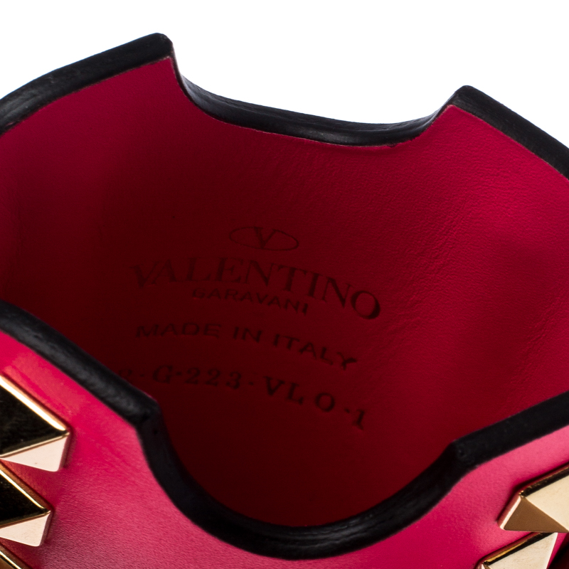 

Valentino Neon Pink Leather Rockstud iPhone 5/5S Case