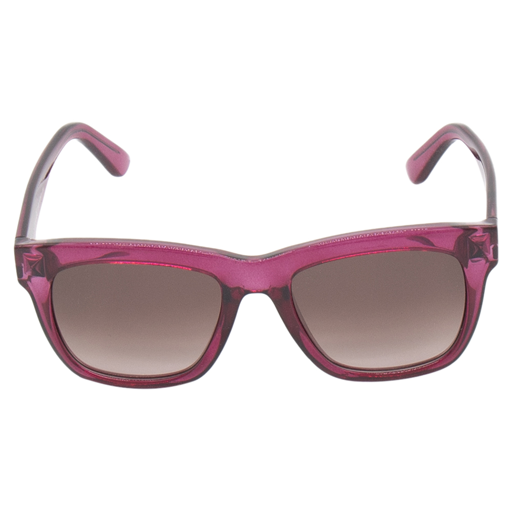 

Valentino Transparent Cyclamine V725S Sunglasses, Pink