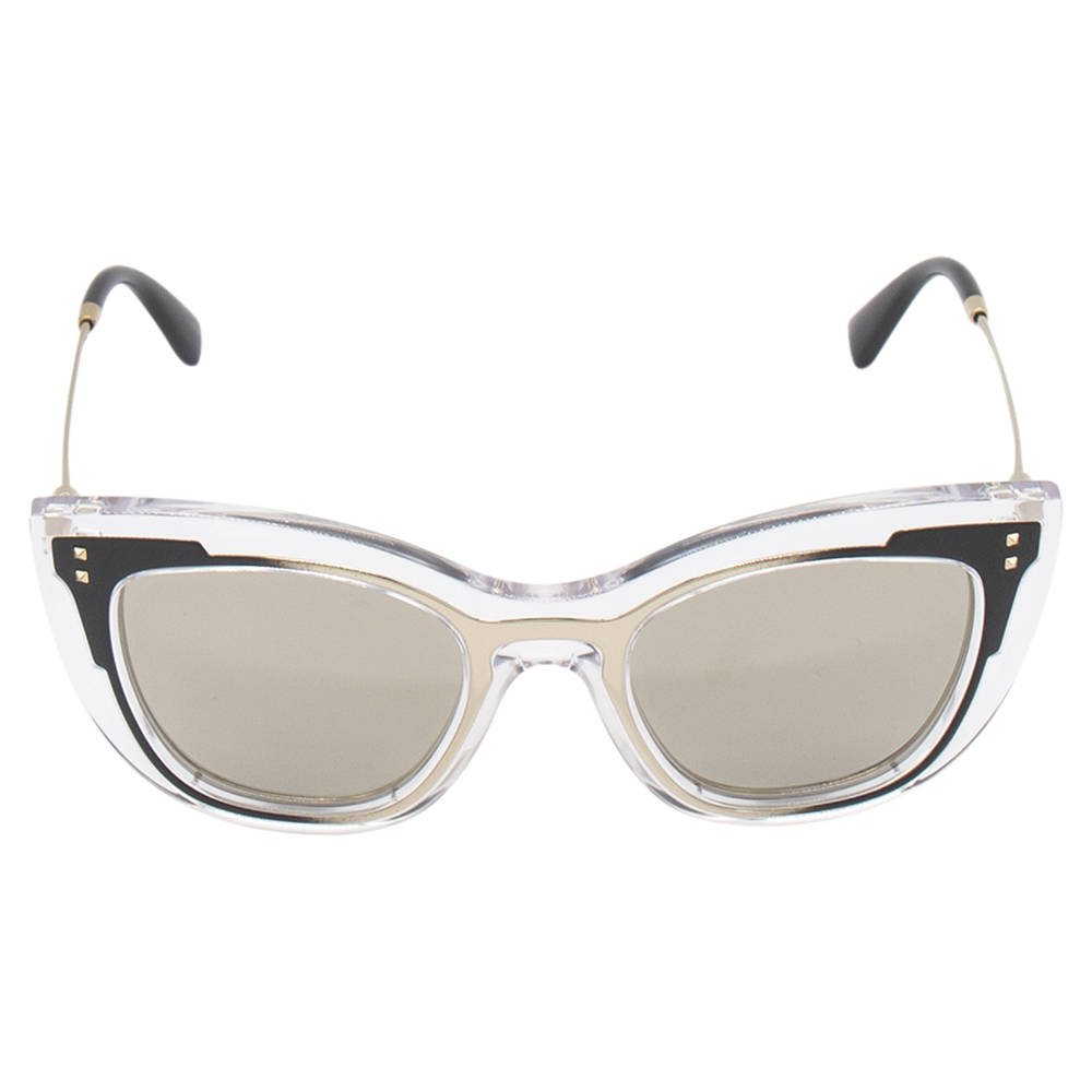 

Valentino Matte Black/Light Gold VA4031 Sunglasses