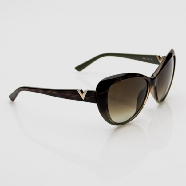 Pre Owned Valentino Havana V625S Sunglasses