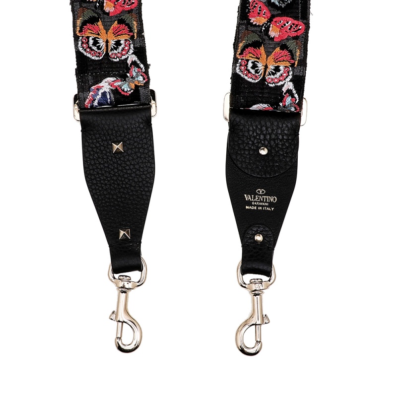 

Valentino Multicolor Butterfly Camouflage Bag Strap