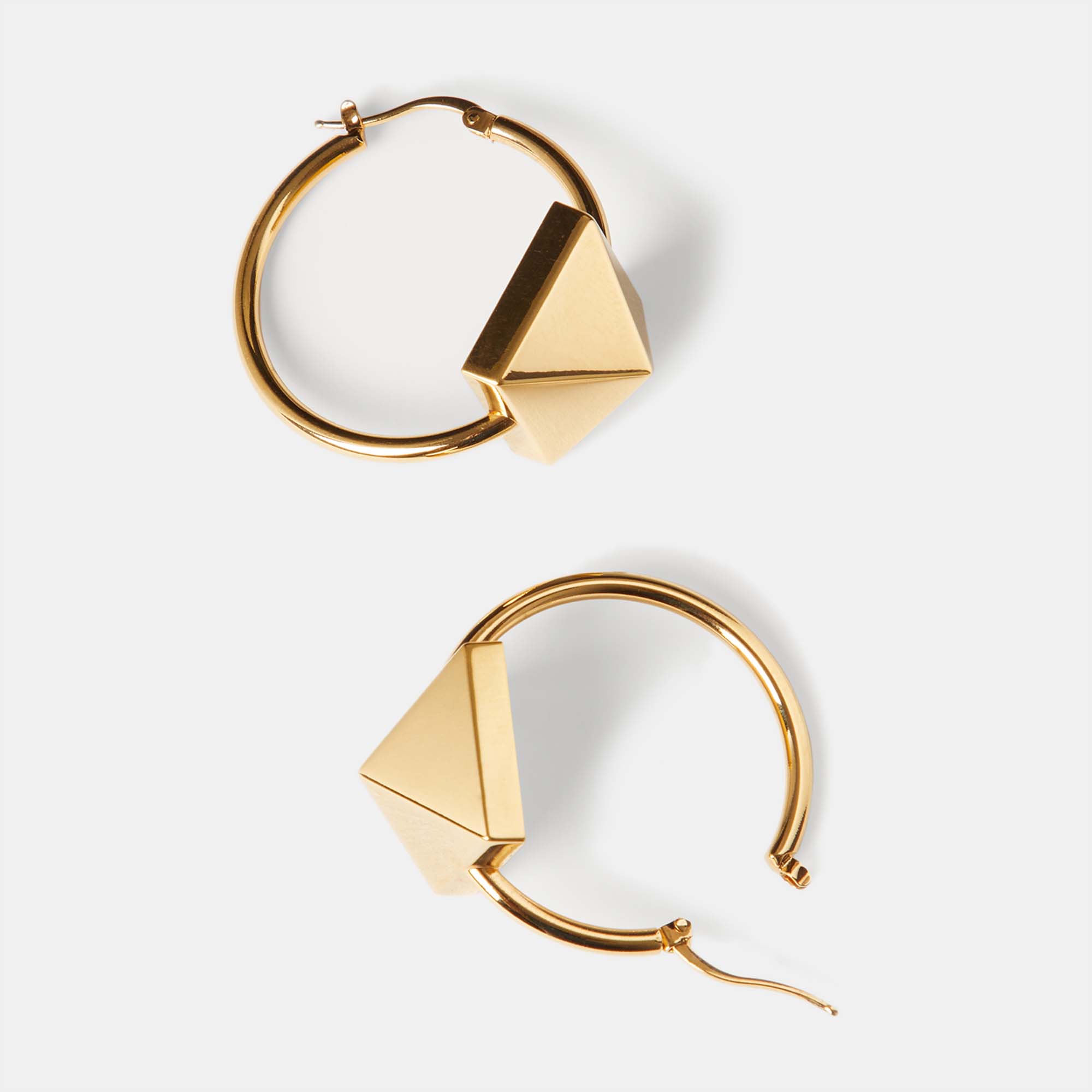 

Valentino Roman Gold Tone Earrings