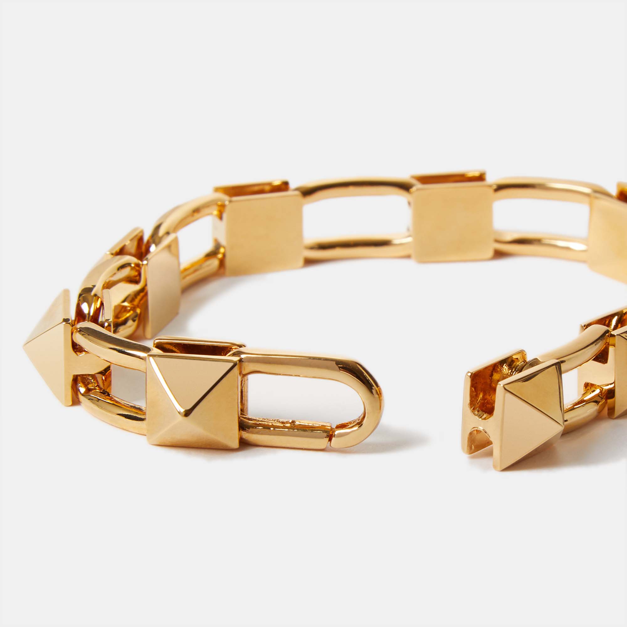 

Valentino Rockstudd Gold Tone Bracelet