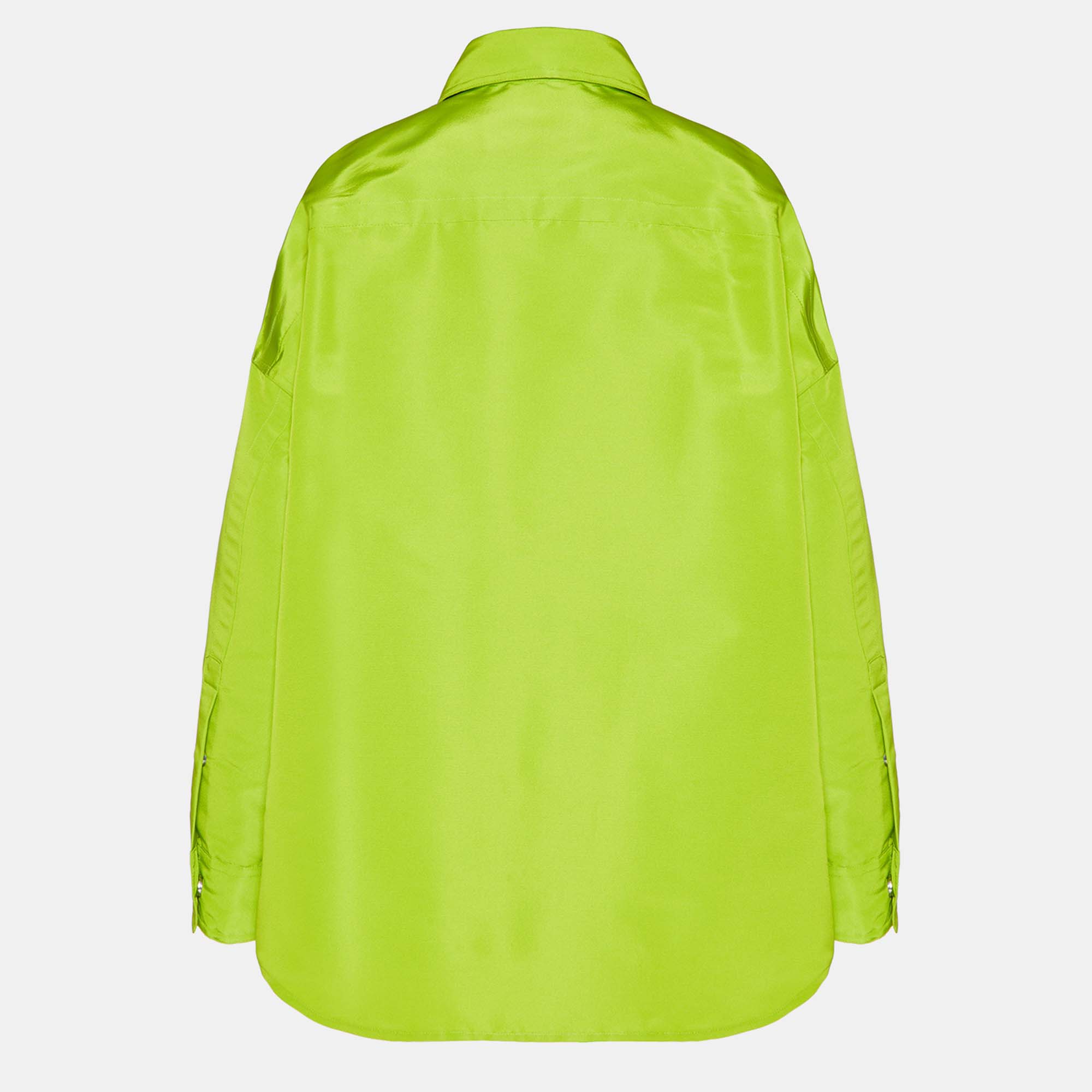 

Valentino Lime Green Silk Shirt