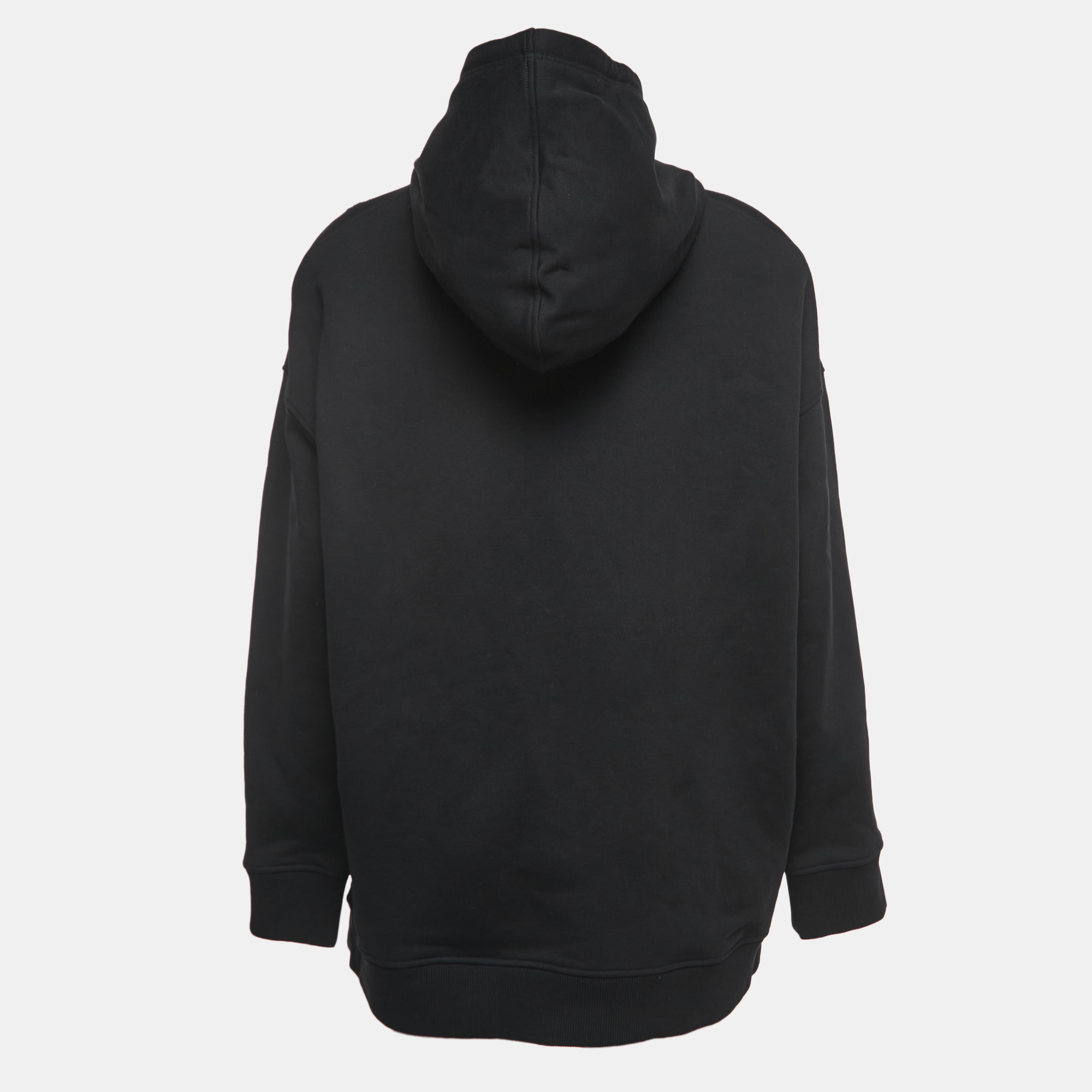 

Valentino Black Cotton Jersey Butterfly Embroidered Hoodie