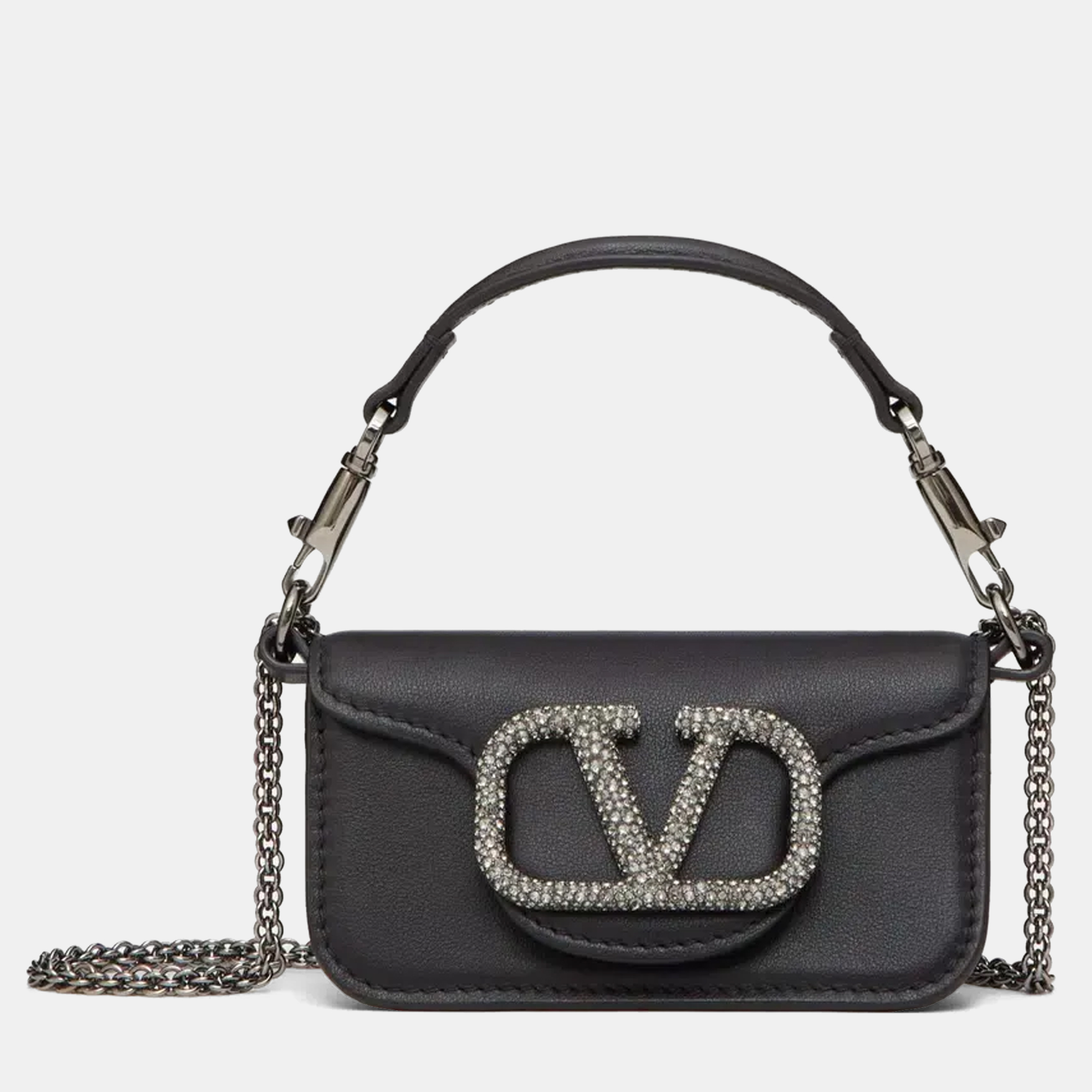 

Valentino Loco Micro Black Handbag