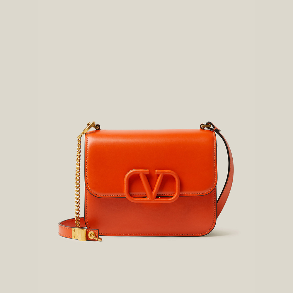 orange valentino bag