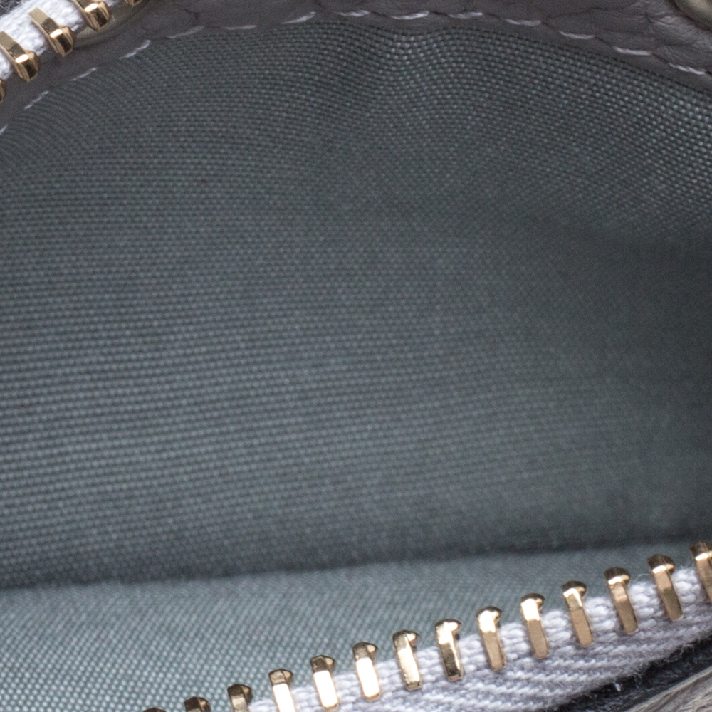 

Valentino Pastel Grey Leather Rockstud Coin Purse and Card Holder