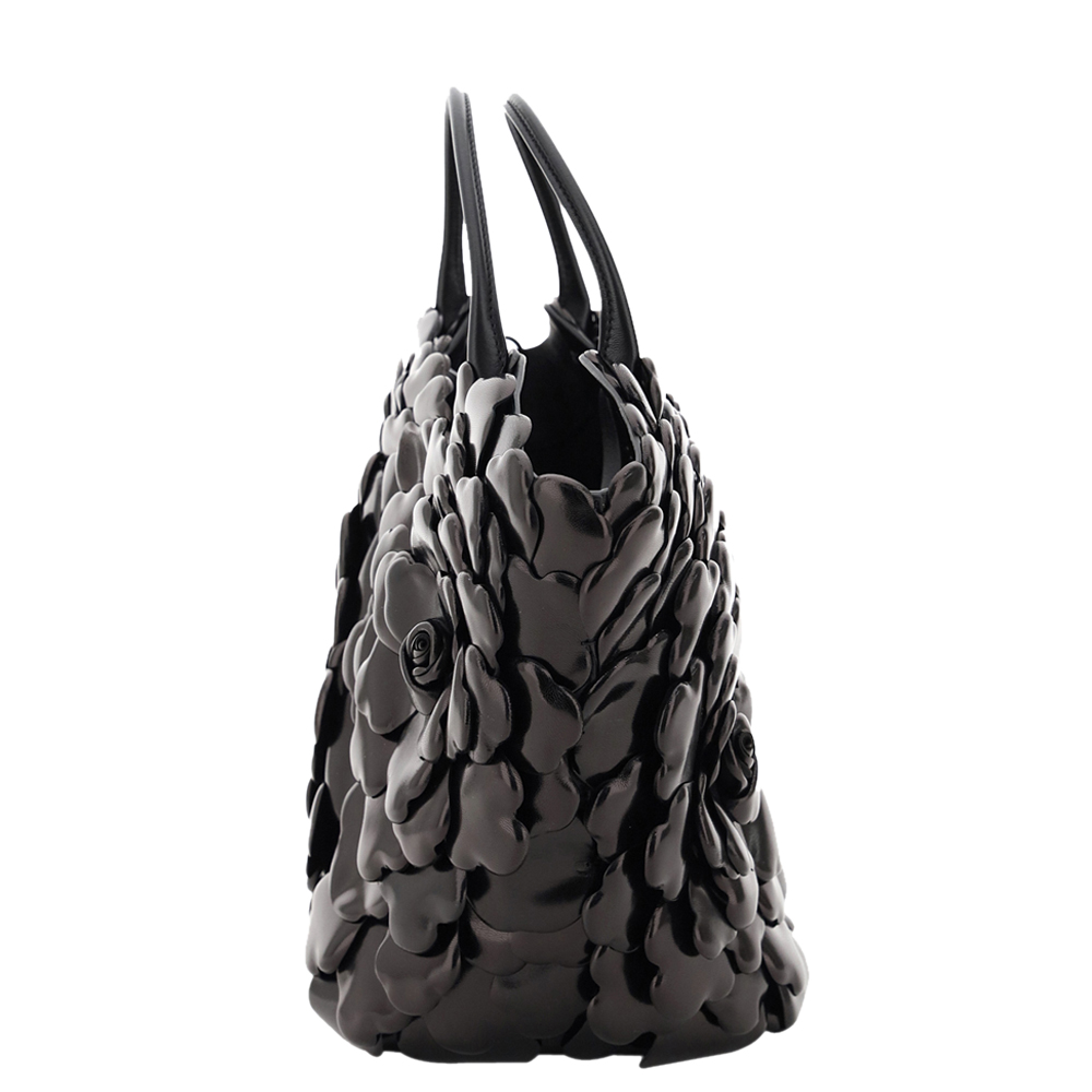 

Valentino Garavani Black Rose Edition Atelier Tote Bag