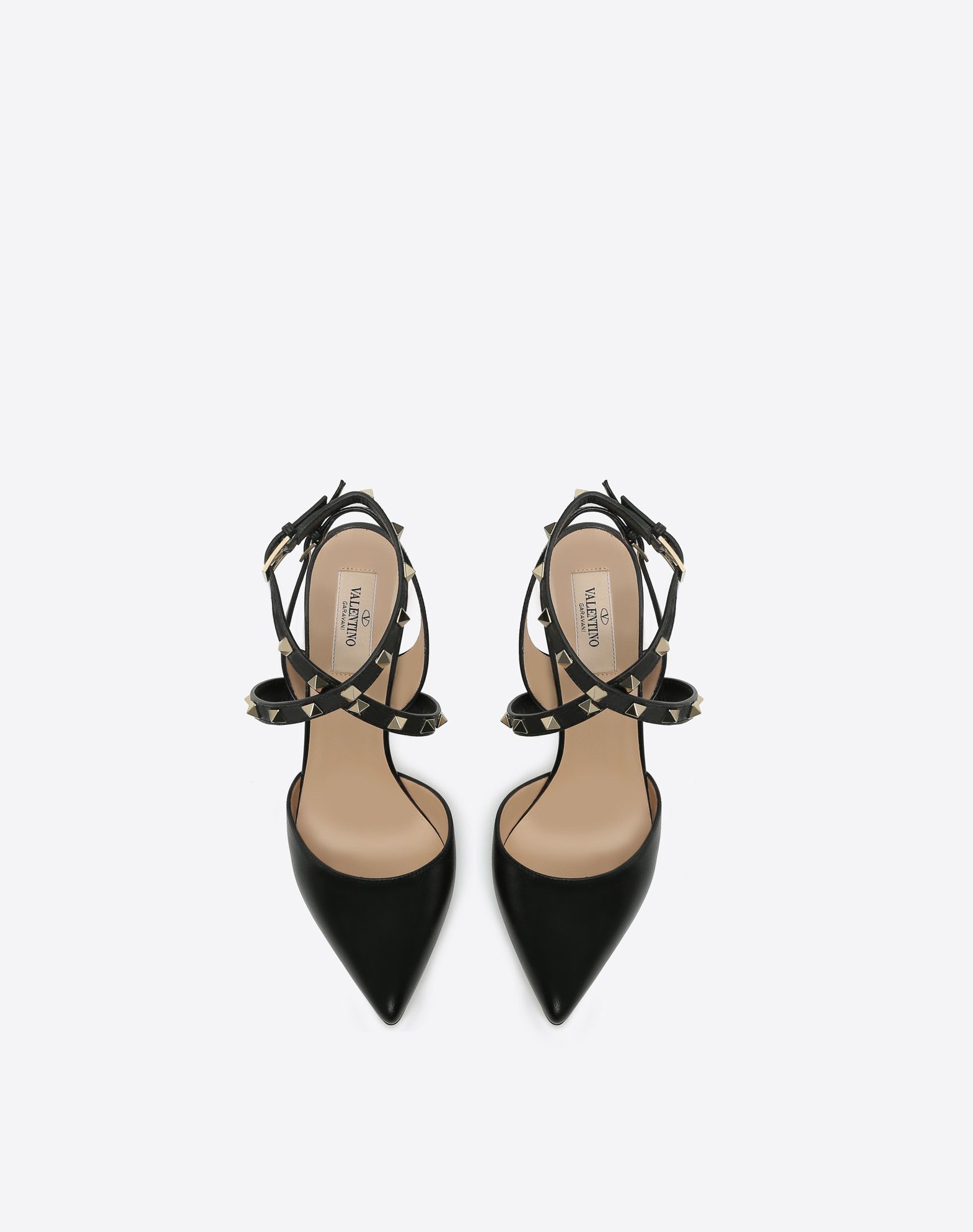 valentino studwrap slingback