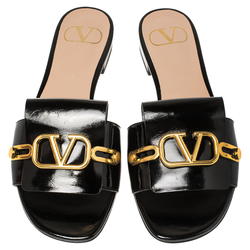 

Valentino Nero VLOGO CLUB Slides EU, Black