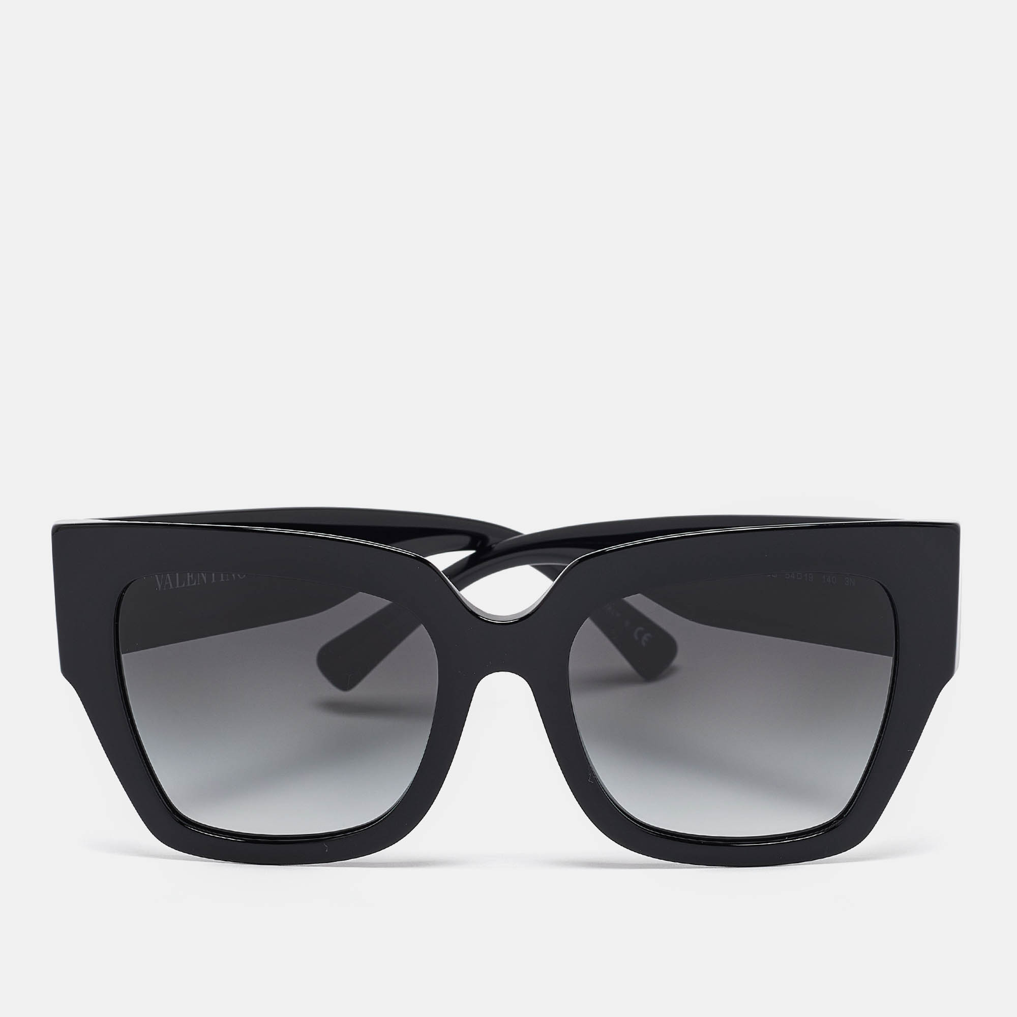 

Valentino Black Gradient VA 4082 Vlogo Square Sunglasses