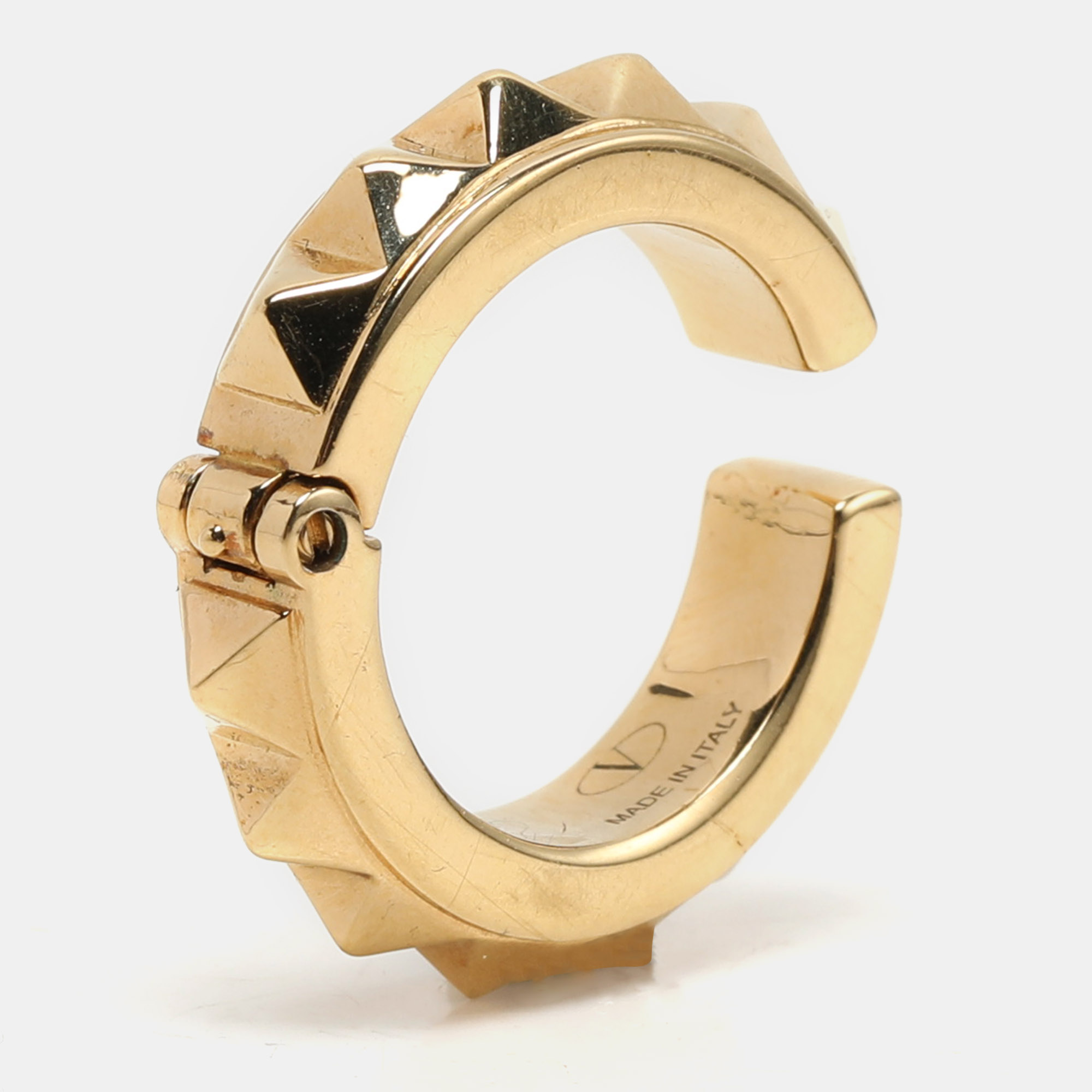 

Valentino Gold Tone Metal Rockstud Ring