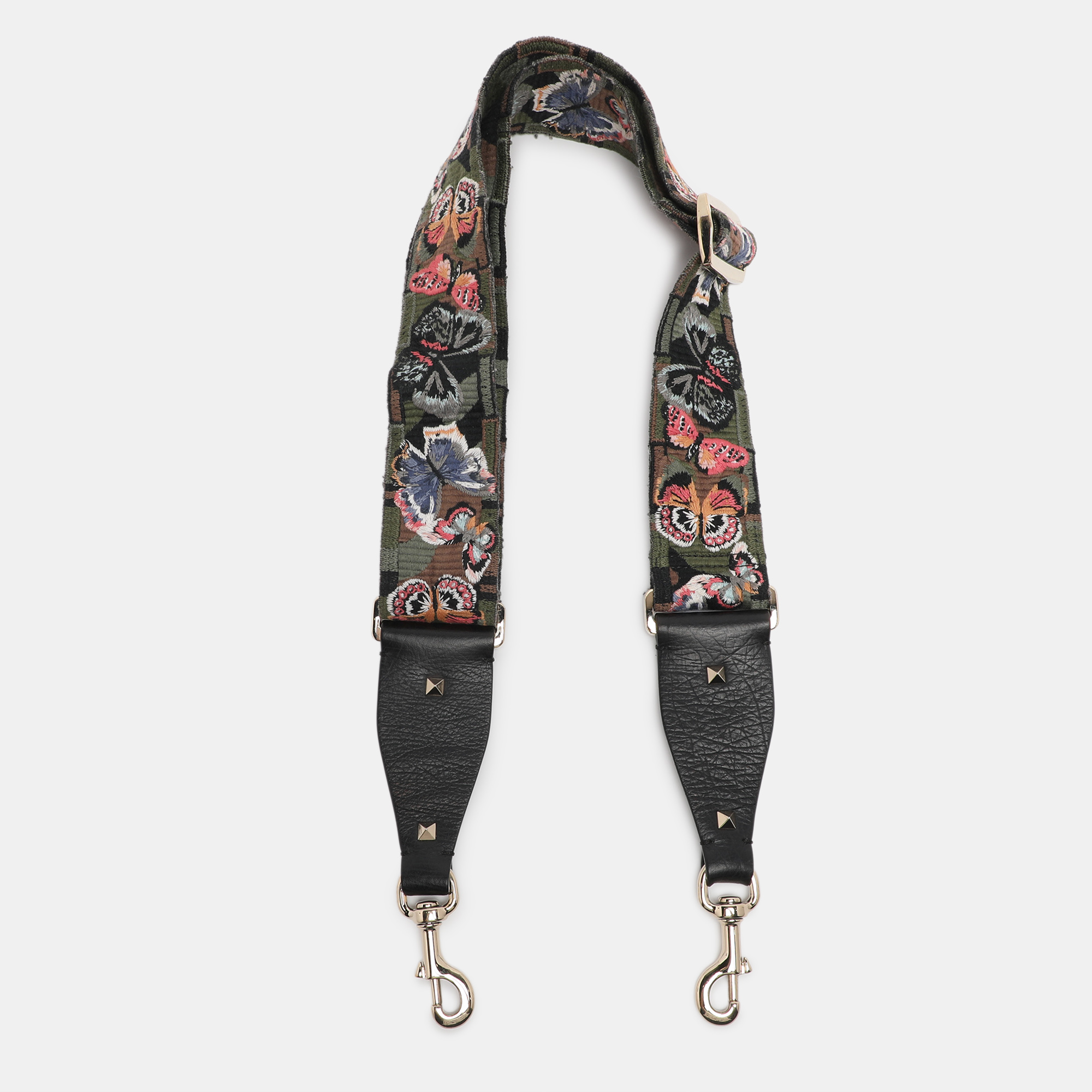 

Valentino Multicolor Camu Butterfly Guitar Bag Strap