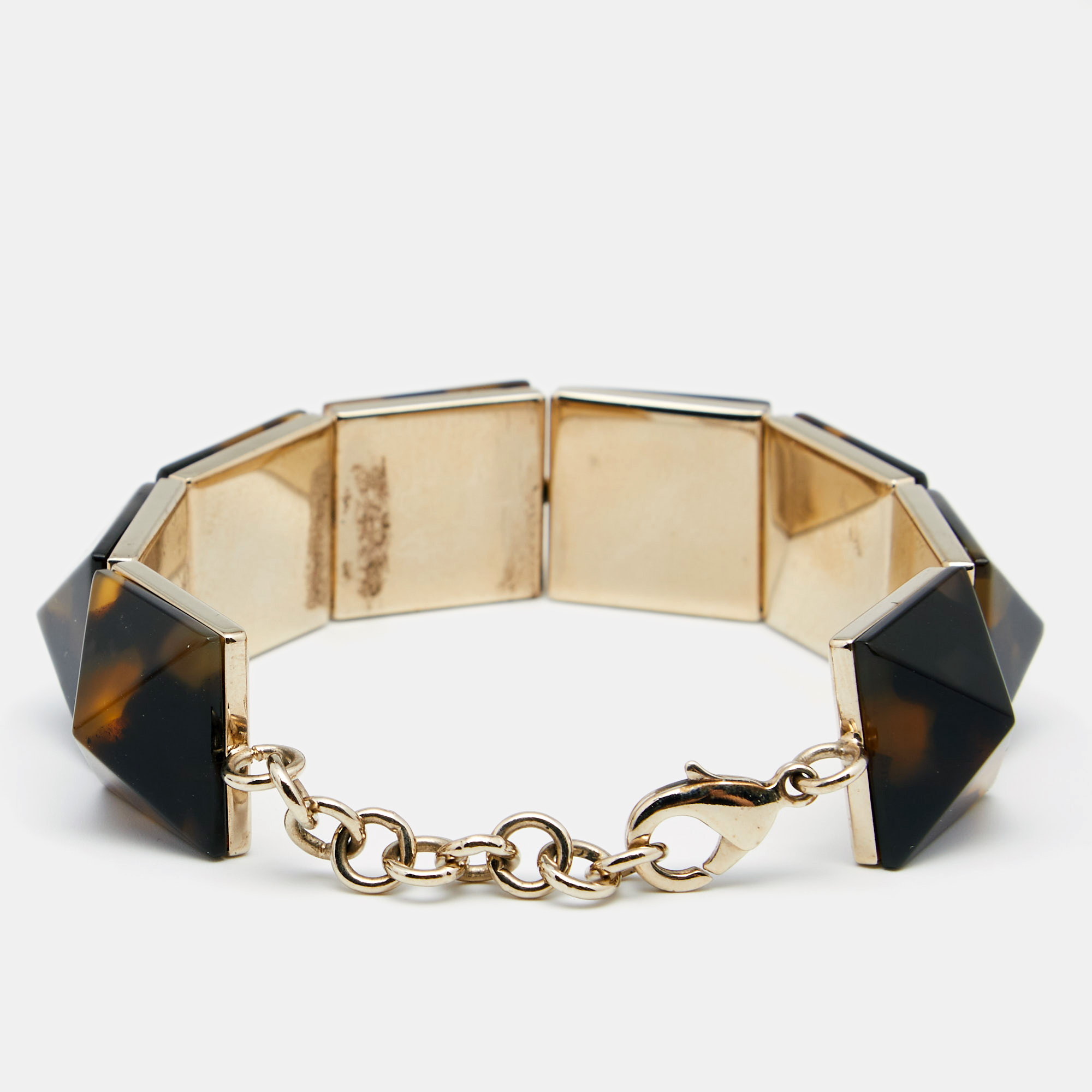 

Valentino Brown Tortoiseshell Va Va Voom Bracelet