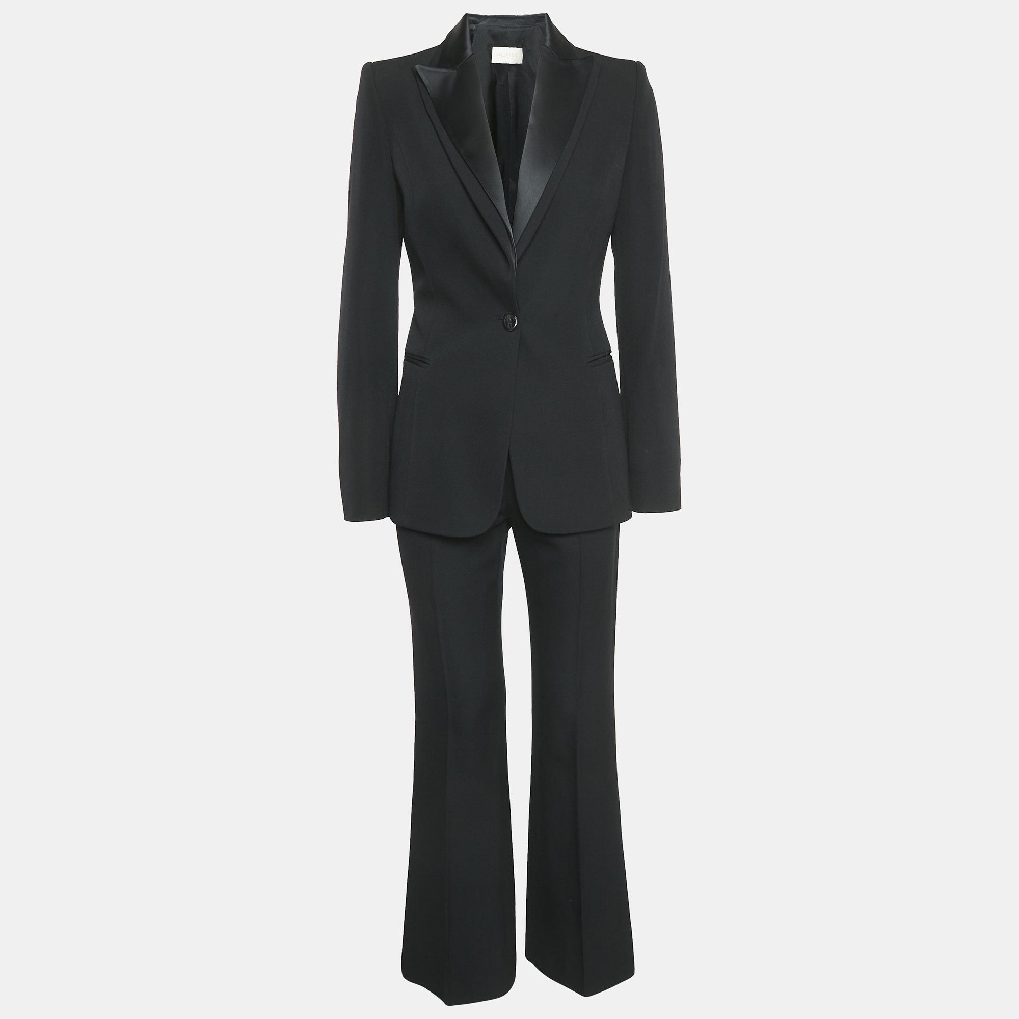 

Valentino Black Wool Tailored Suit M