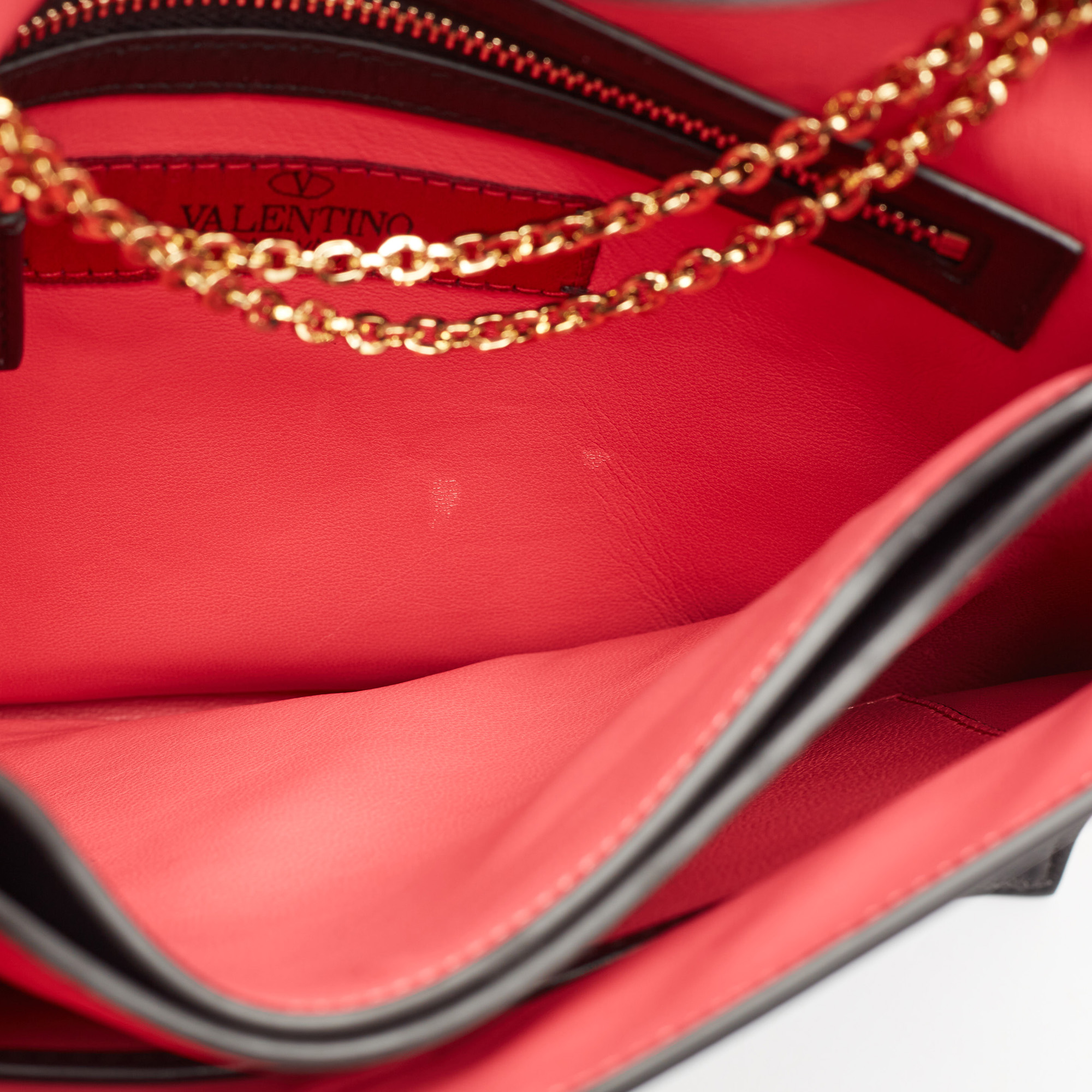 Valentino Multicolor Leather Carmen Flap Shoulder Bag 