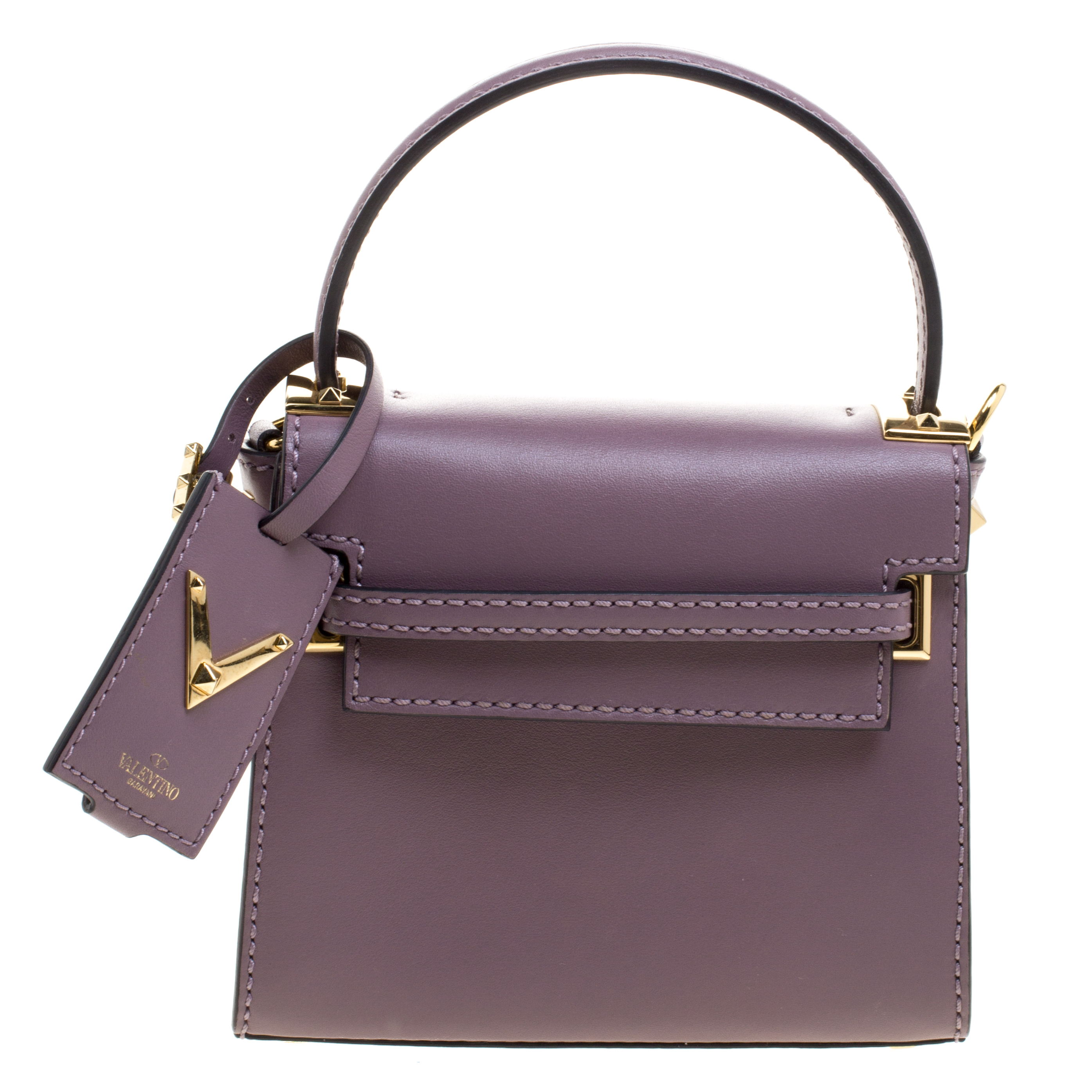 Valentino Lilac My Rockstud Shoulder Bag | TLC