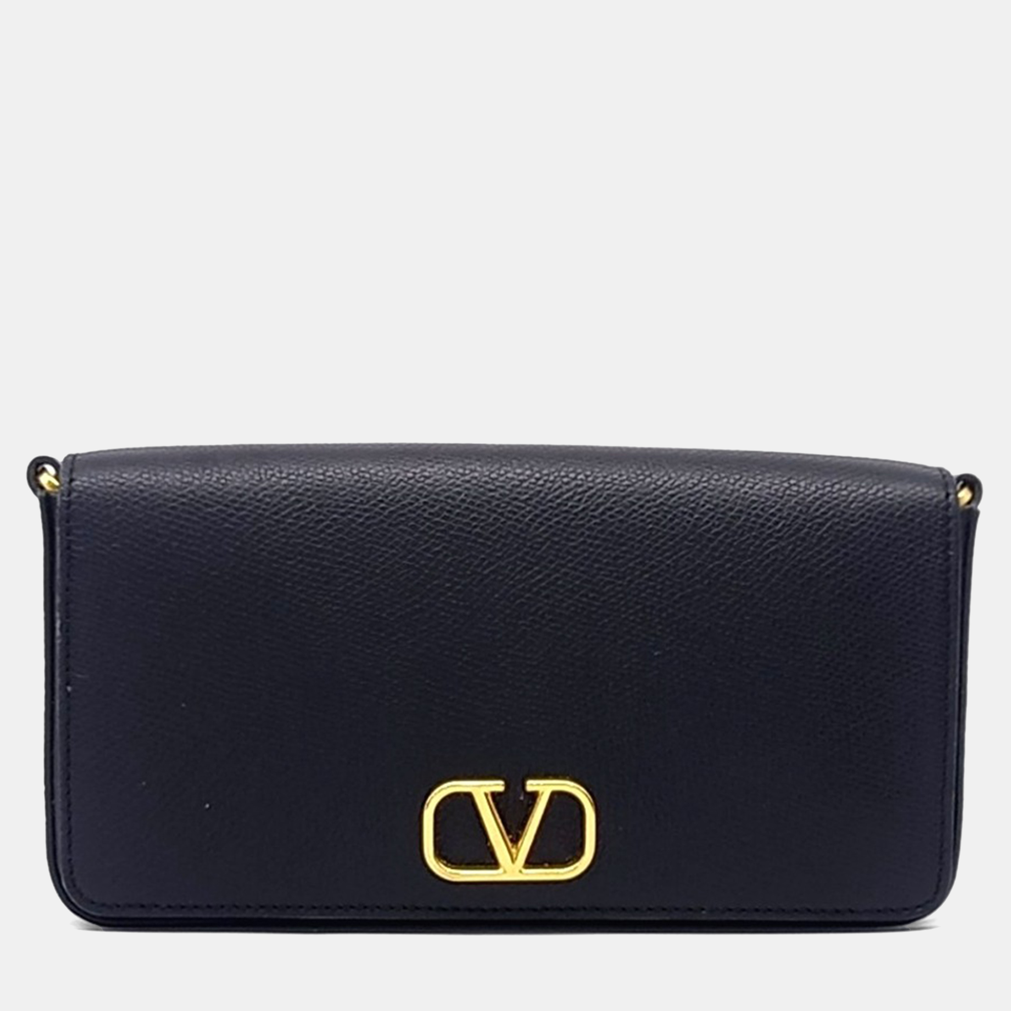 

Valentino Black Leather mini crossbody bag