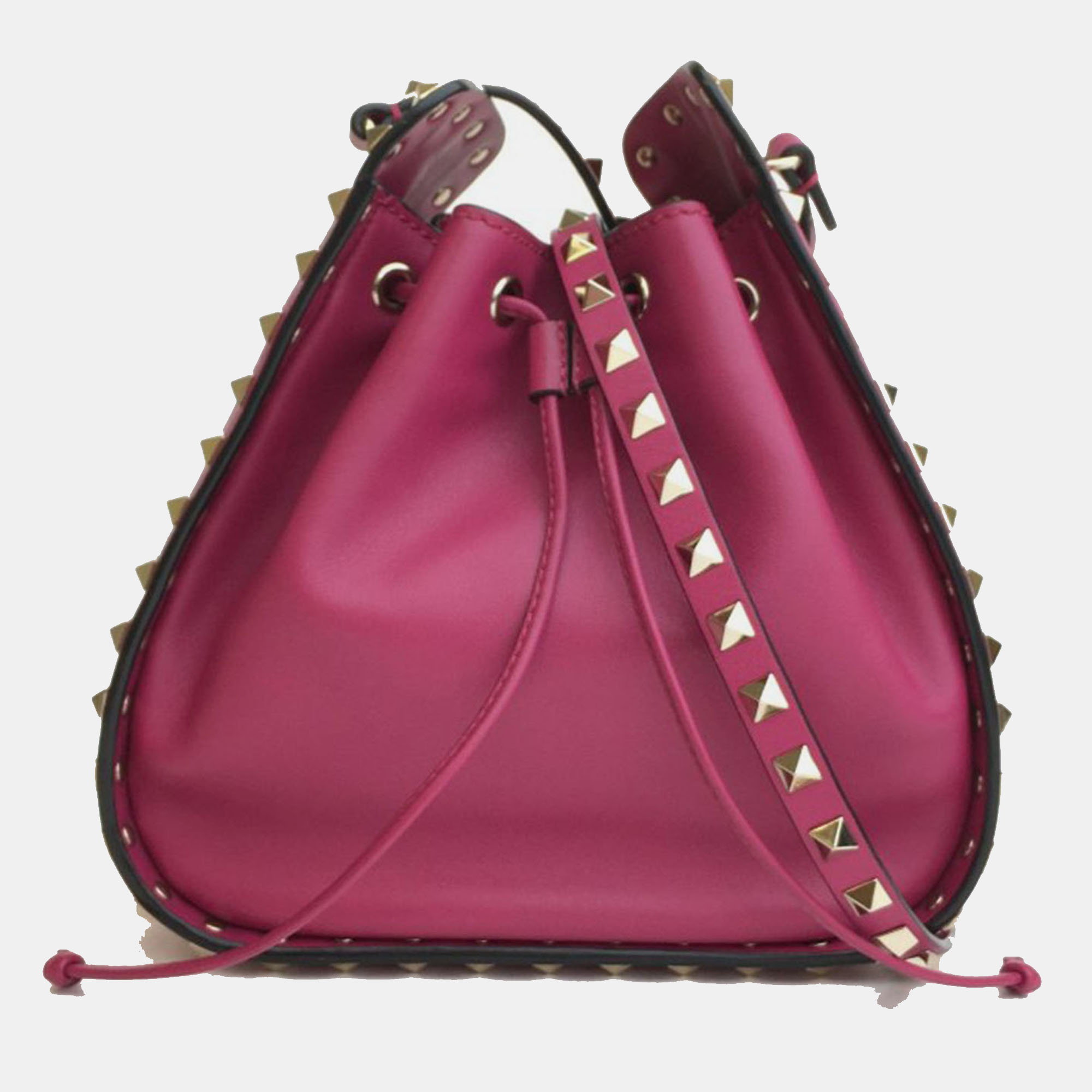 

Valentino Garavani Rockstud Bucket Bag, Pink