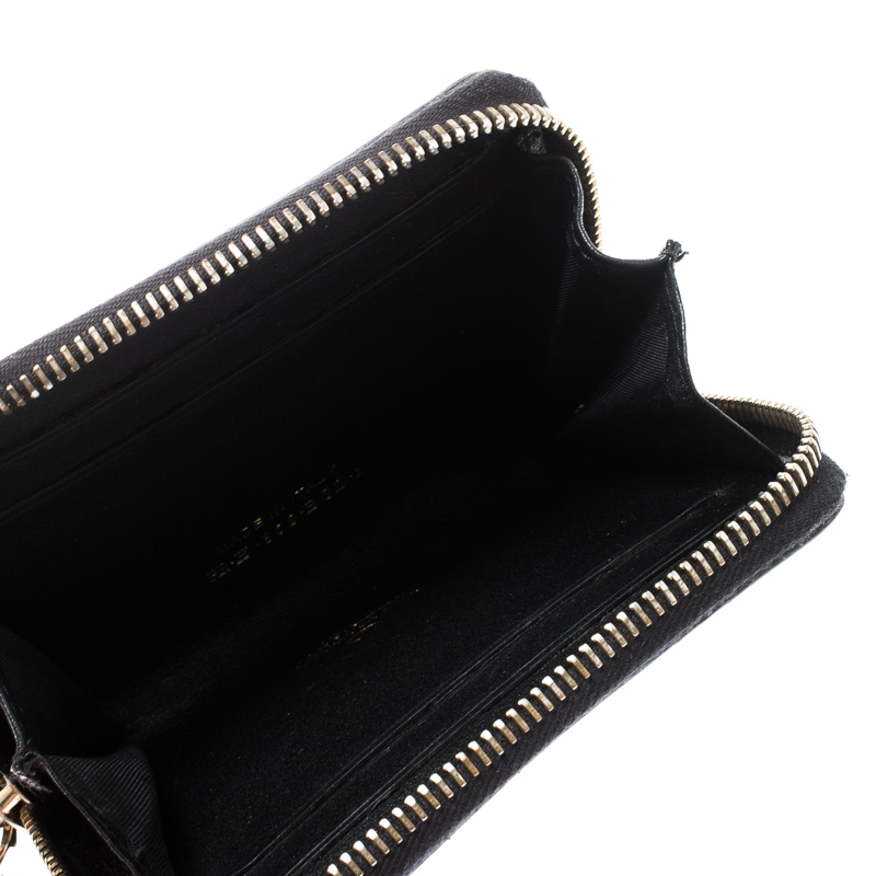 

Valentino Black Leather Rockstud Coin Purse