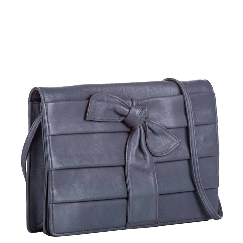 

Valentino Gray Leather Crossbody Bag, Grey