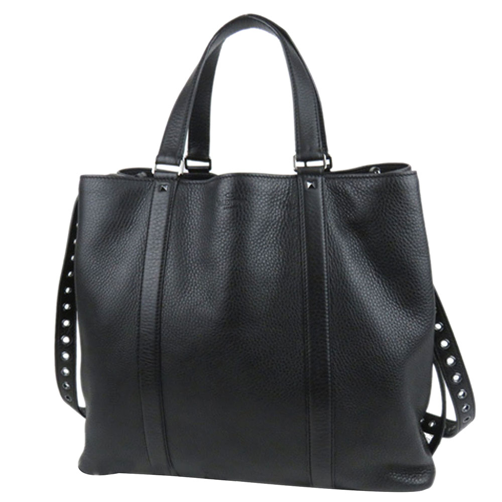 

Valentino Black Leather Satchel