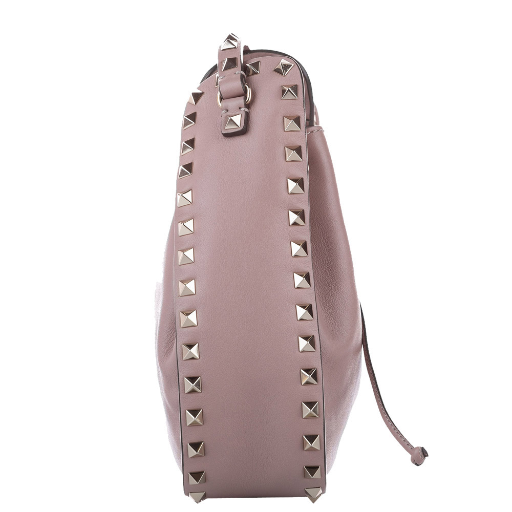 

Valentino Pink Leather Rockstud Crossbody Bag