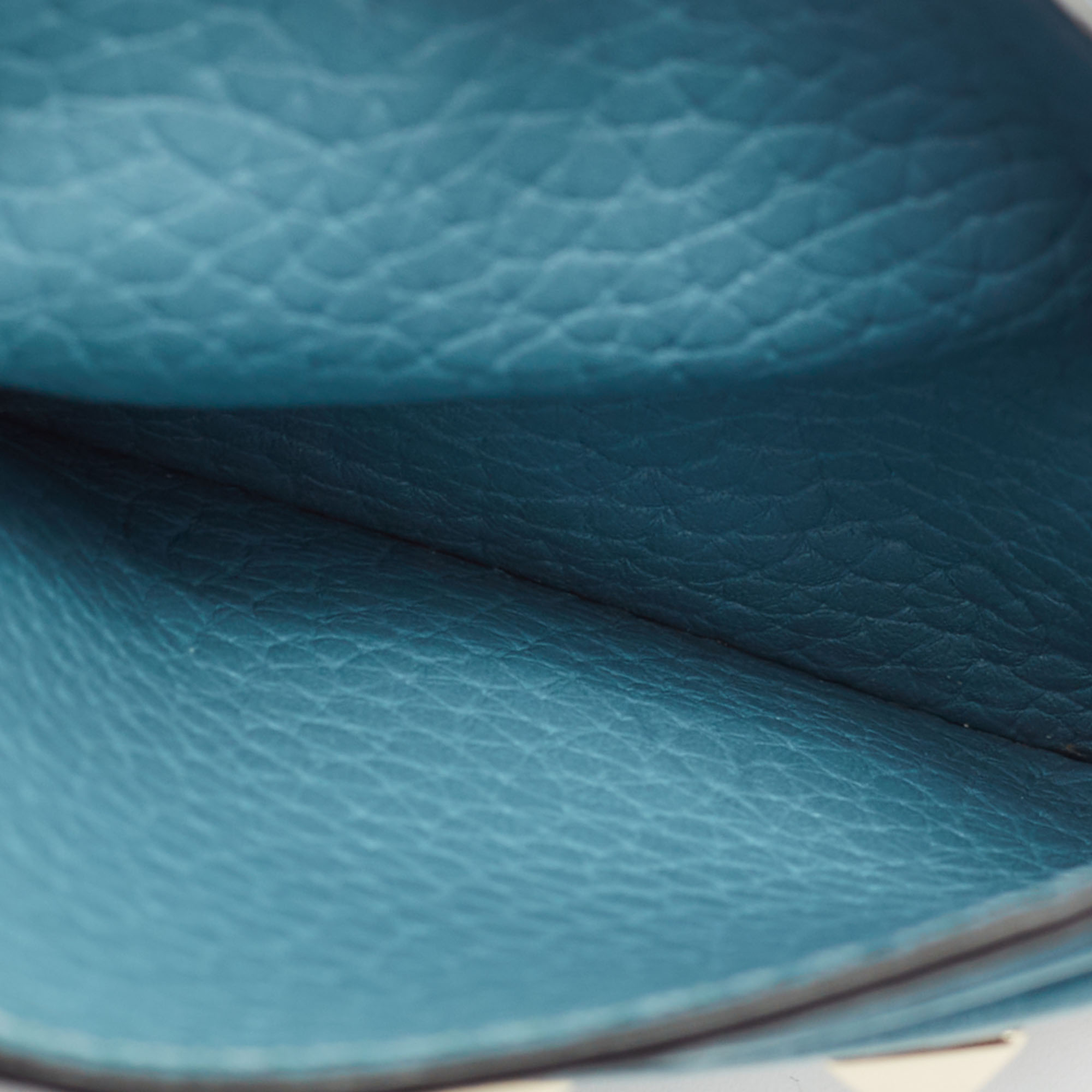 

Valentino Blue Leather Rockstud Card Holder