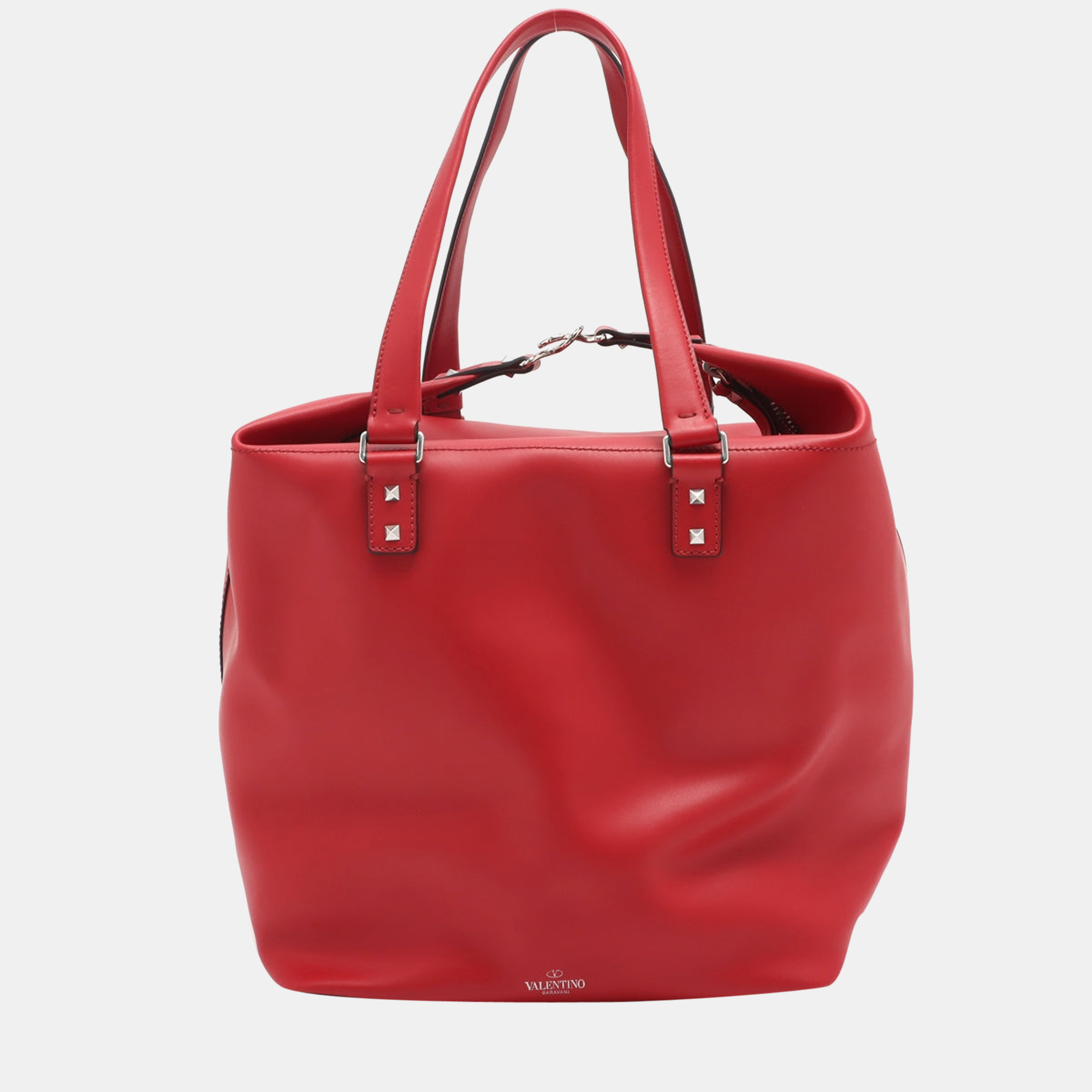 

Valentino Leather 2way shoulder bag Red
