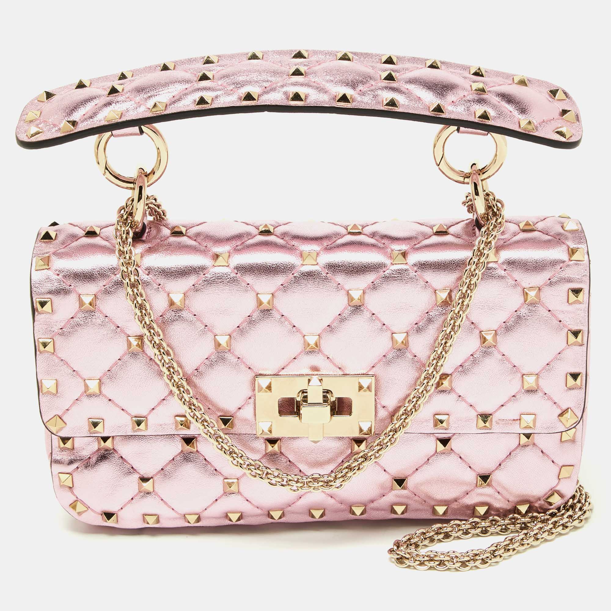 A Closer Look: Valentino Rockstud Spike Quilted Bag