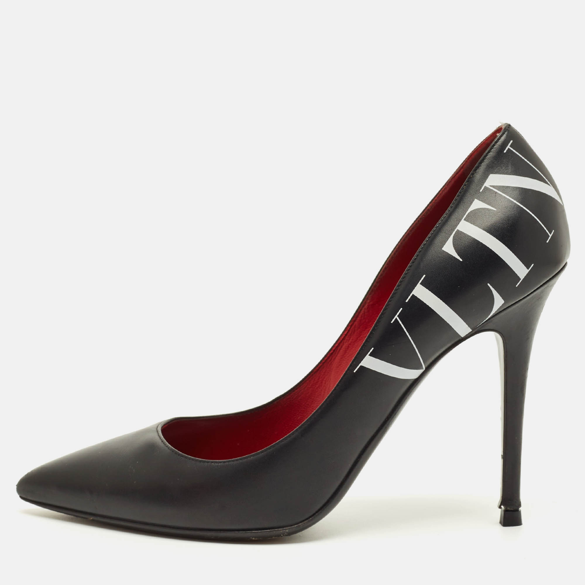 

Valentino VLTN Size  Black Leather Pumps