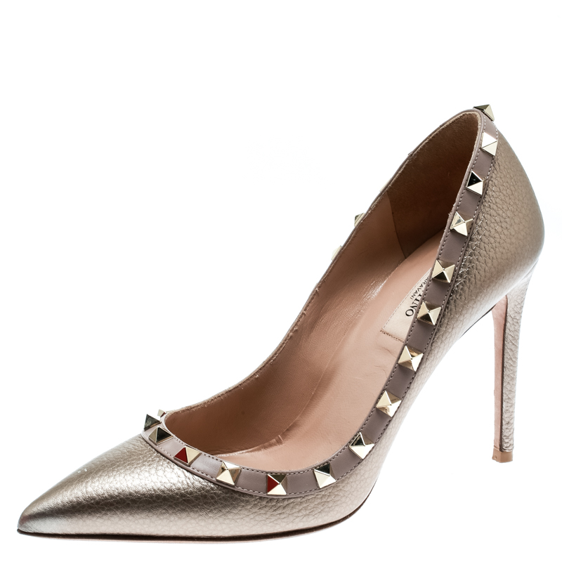 valentino pointed toe pumps