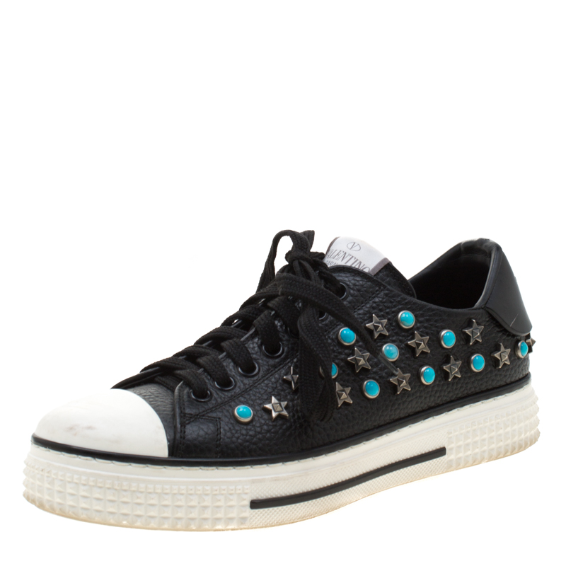 valentino star studded sneakers