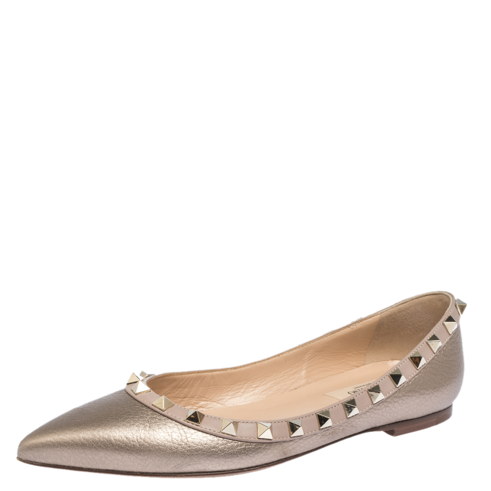 valentino bronze rockstud