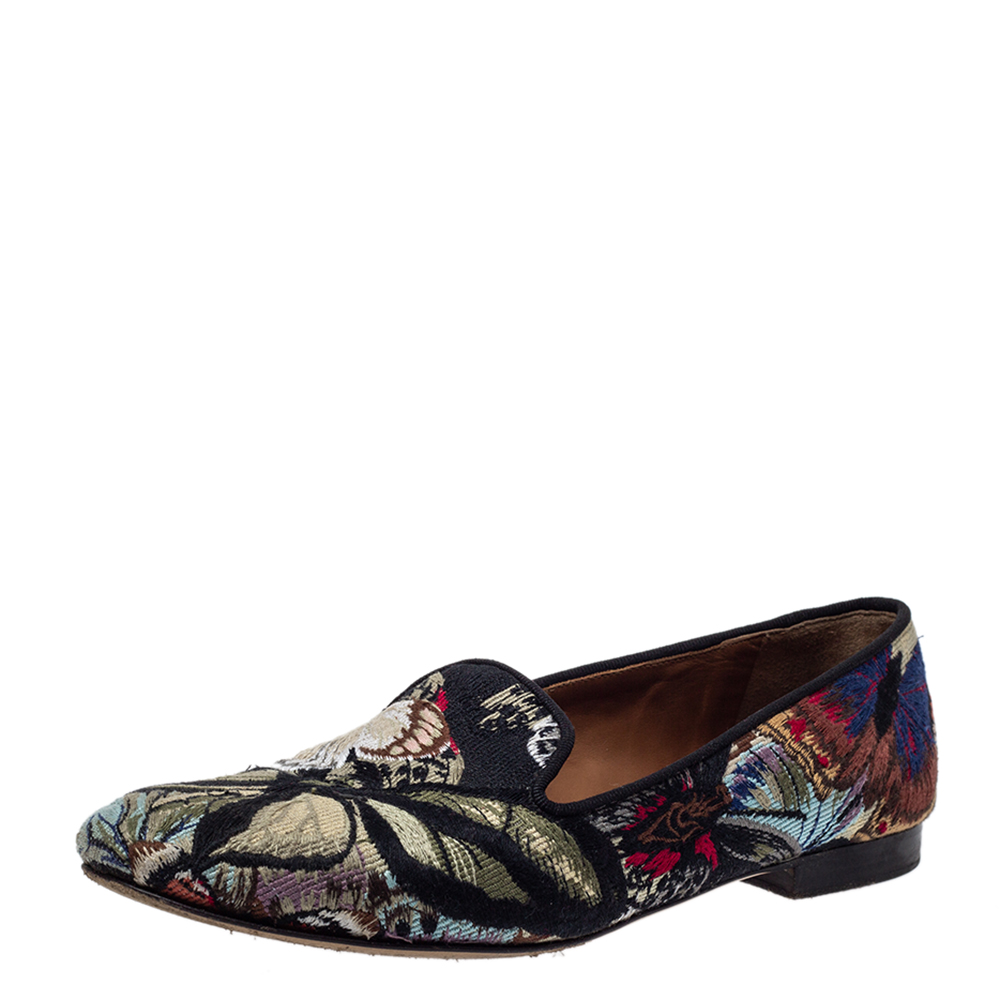 valentino black slippers