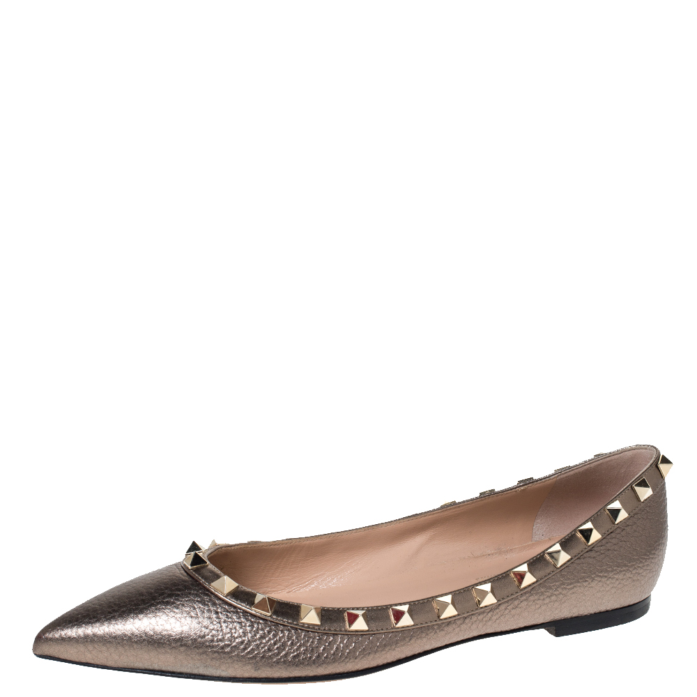 valentino pointed flats