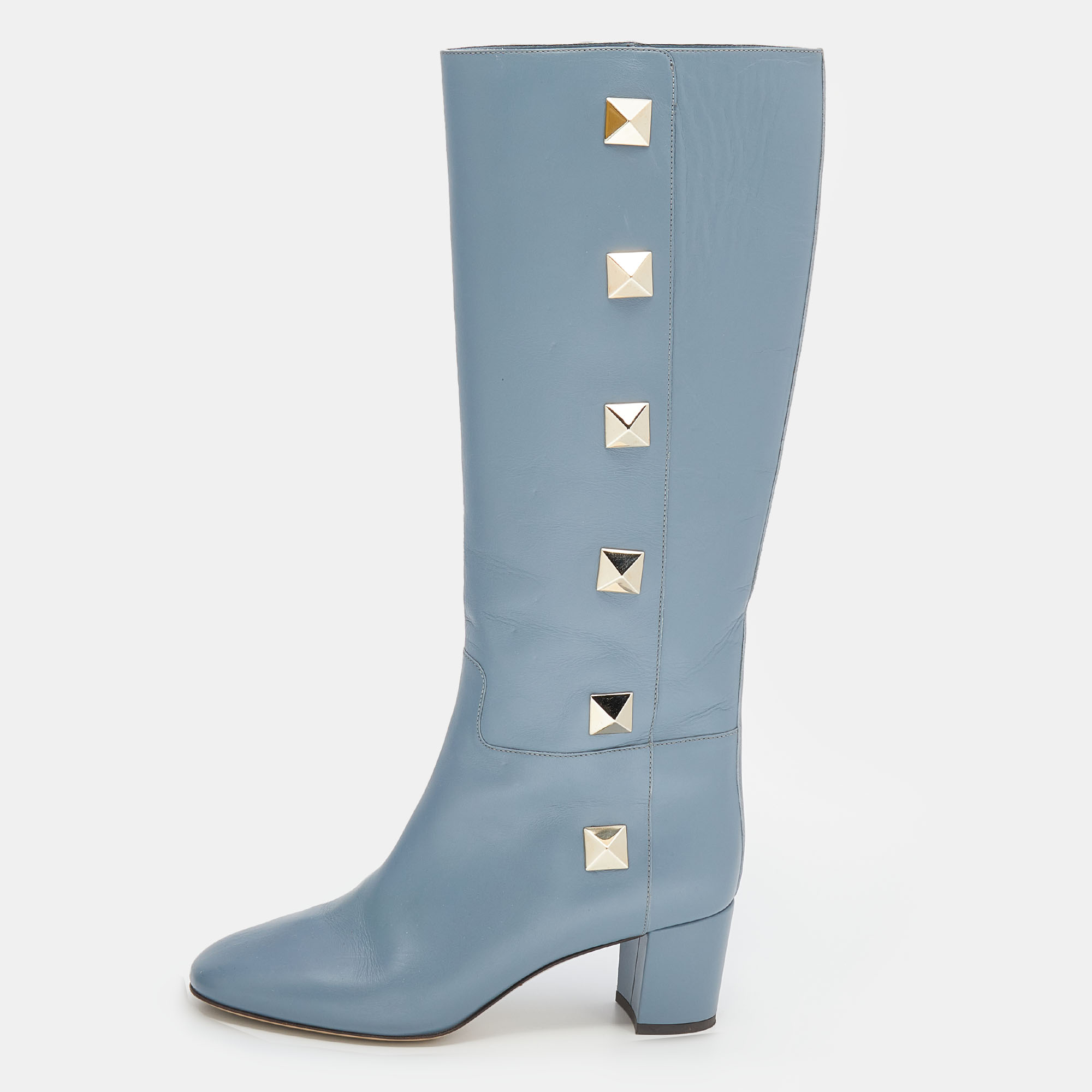 valentino blue boots