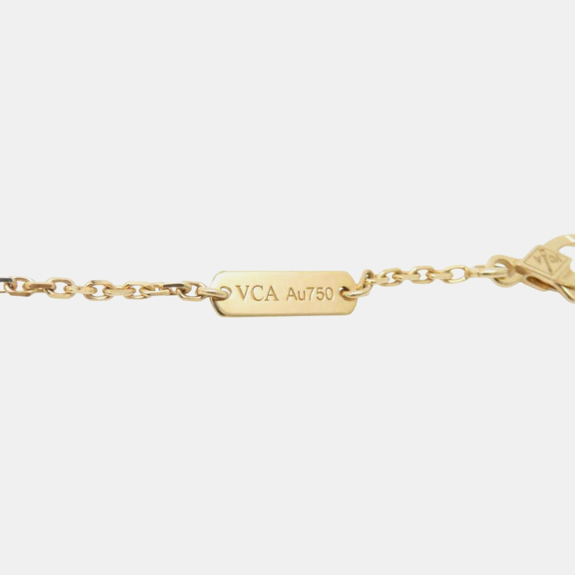 Van Cleef & Arpels Vintage Alhambra Pendant 18K Yellow Gold 