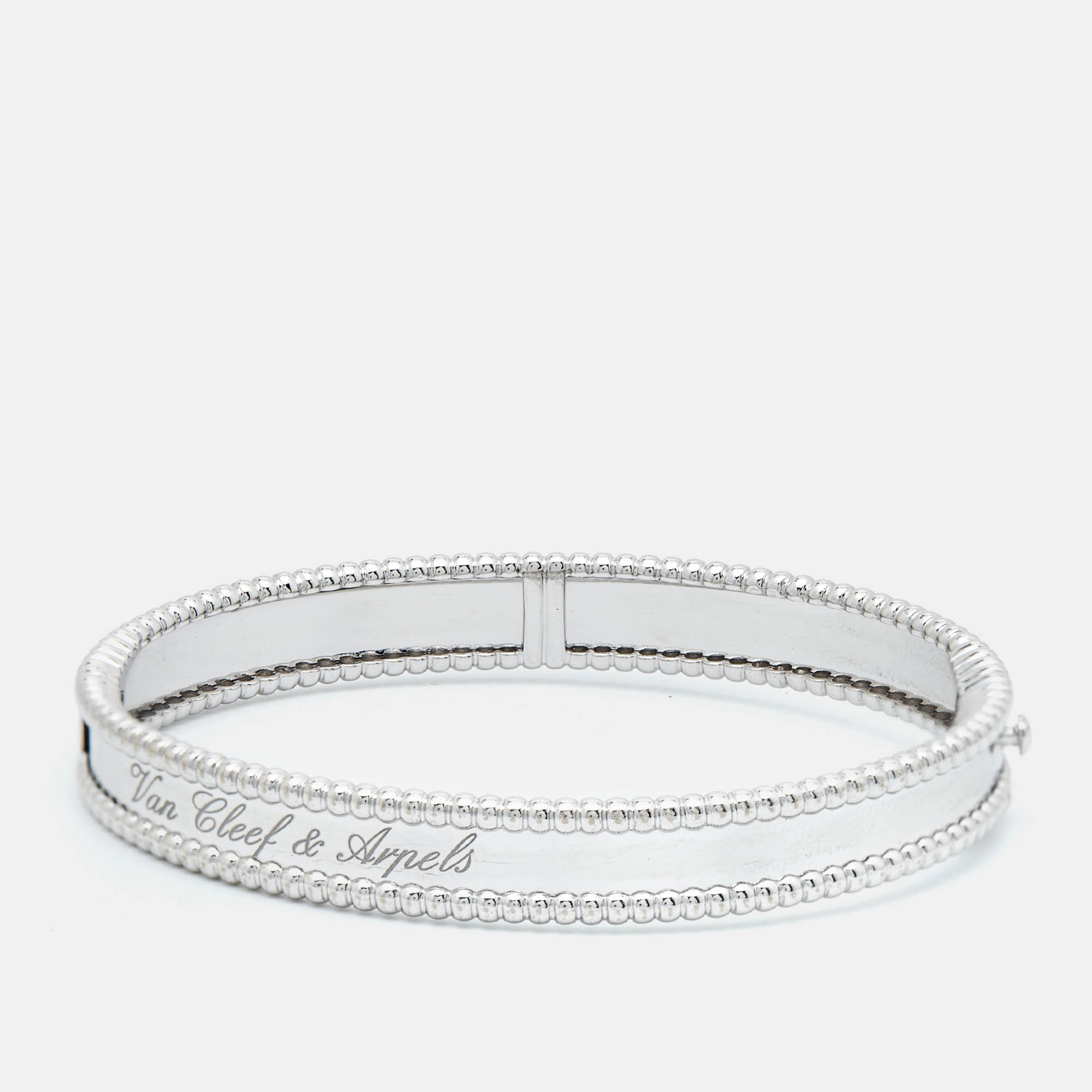 

Van Cleef & Arpels Perlée Signature 18k White Gold Bracelet