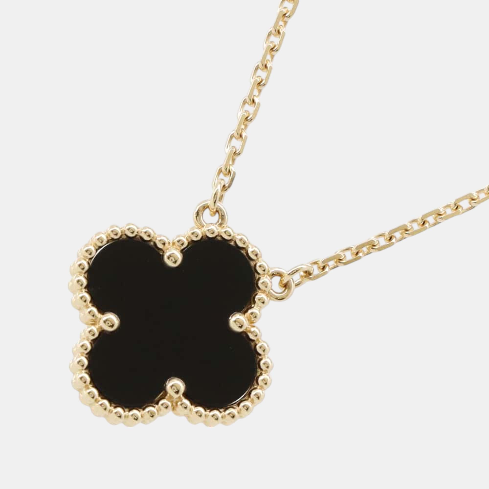 

Van Cleef & Arpels 18K Yellow Gold Vintage Alhambra Pendant Necklace