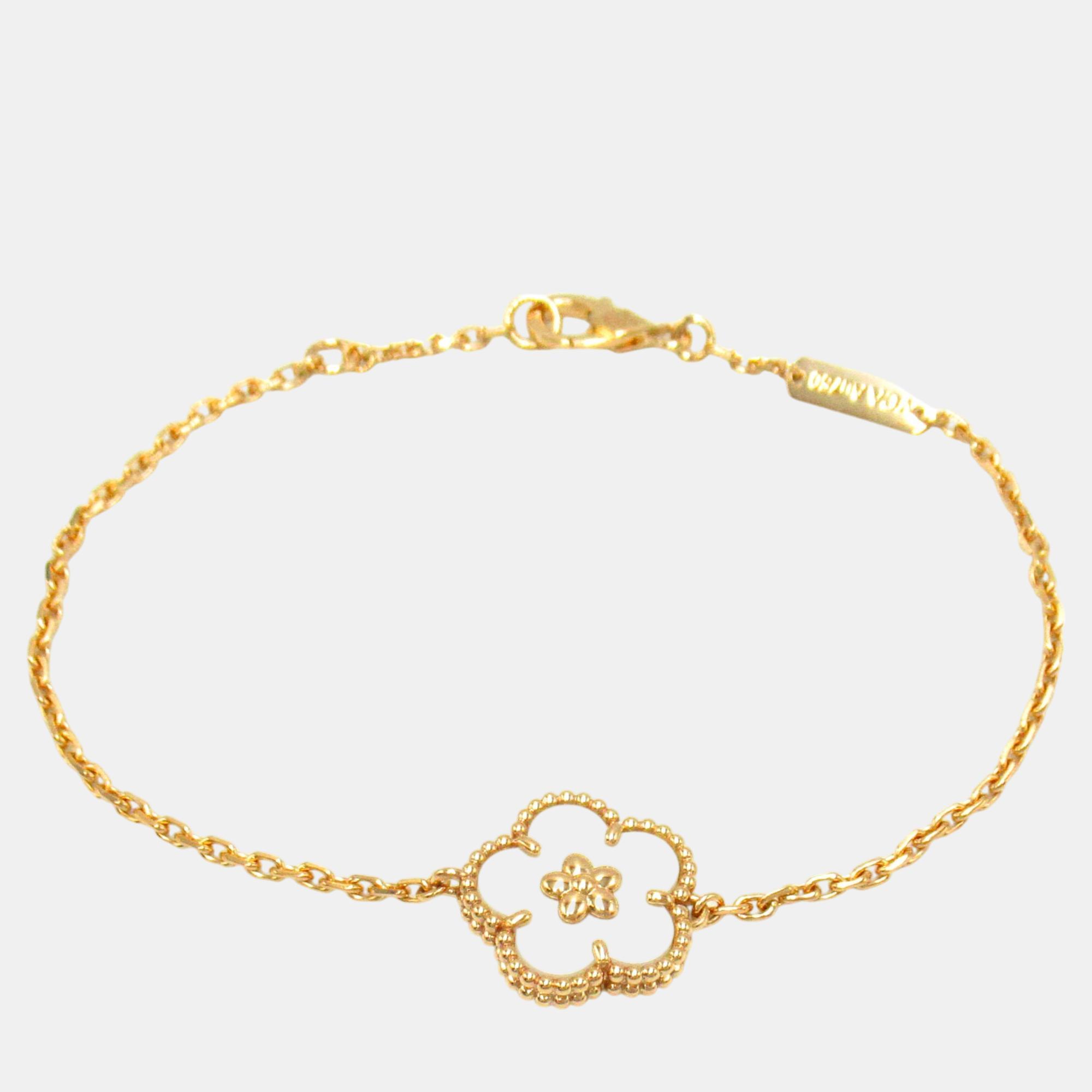 

Van Cleef & Arpels 18K Rose Gold Lucky Spring Bracelet