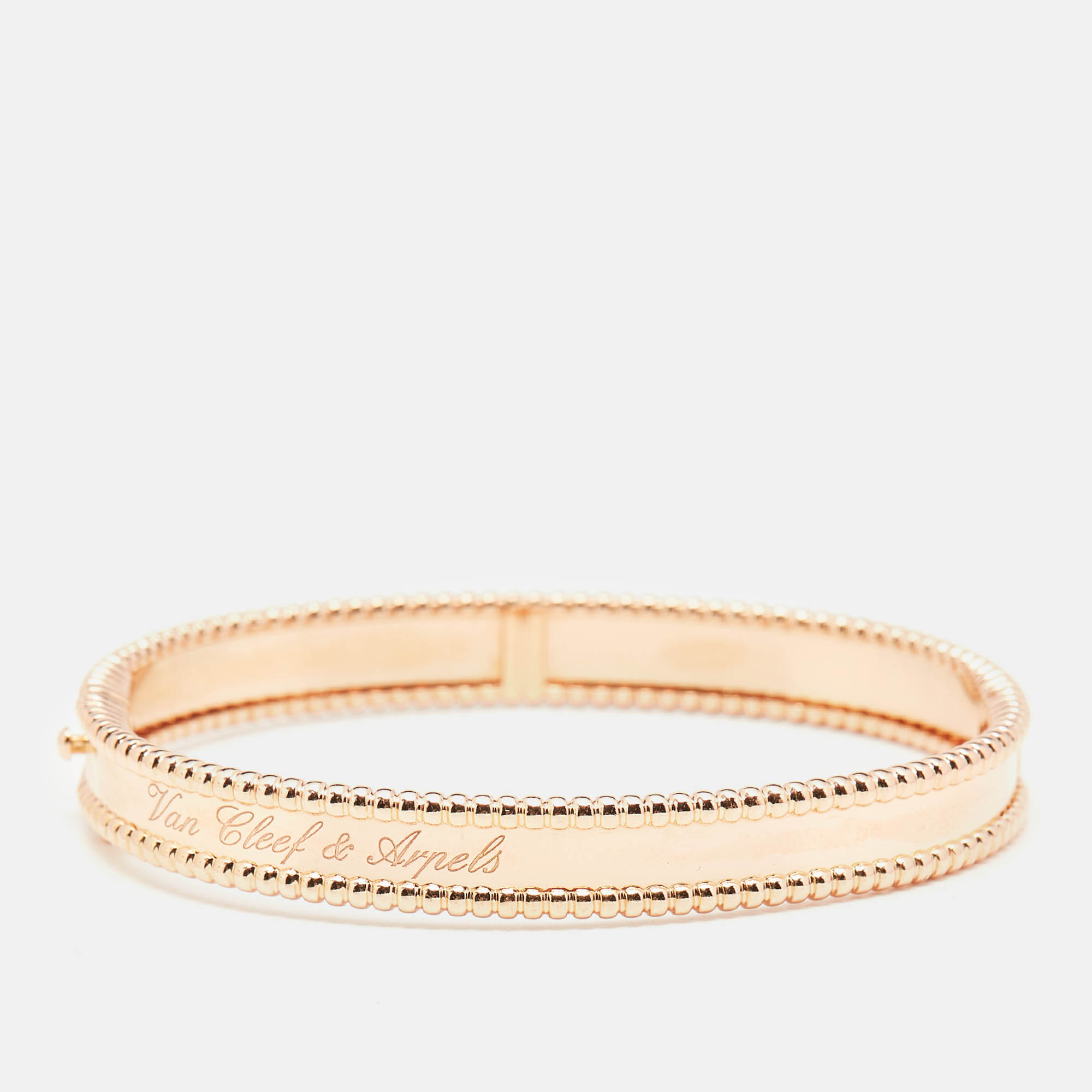 

Van Cleef & Arpels Perlée Signature 18K Rose Gold Bracelet