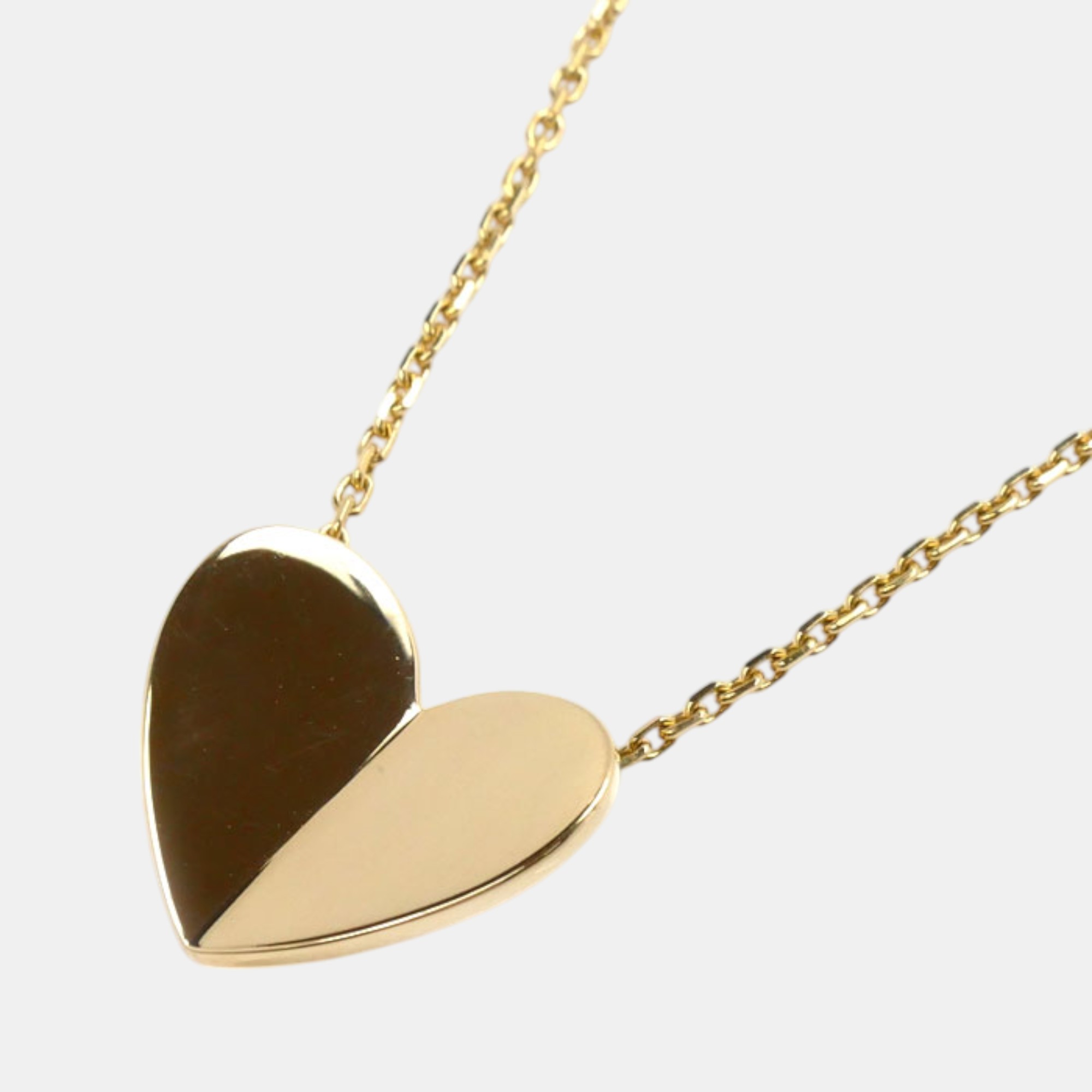 

Van Cleef & Arpels 18K Yellow Gold Heart Necklace