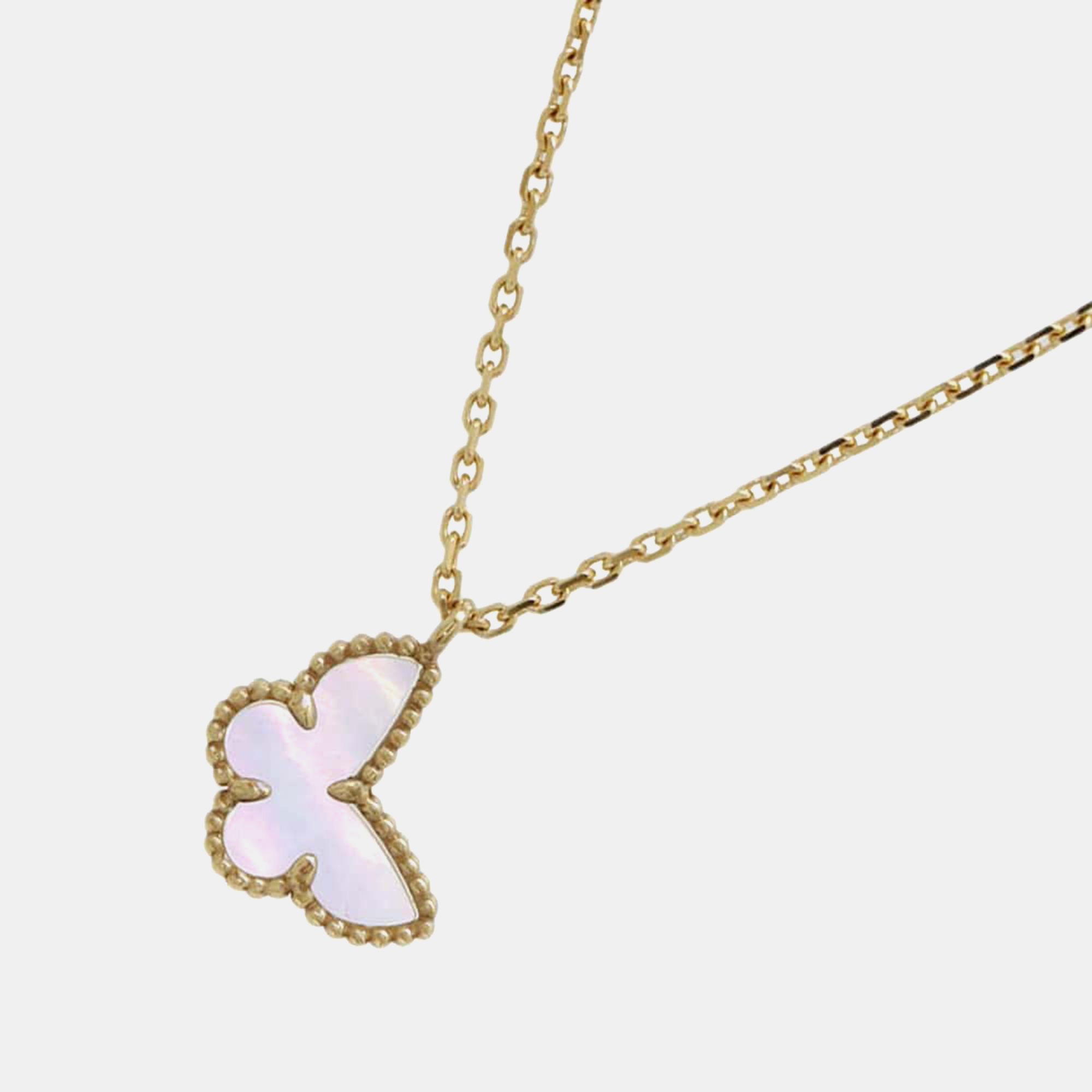 

Van Cleef & Arpels 18K Yellow Gold Sweet Papillon Pendant Necklace