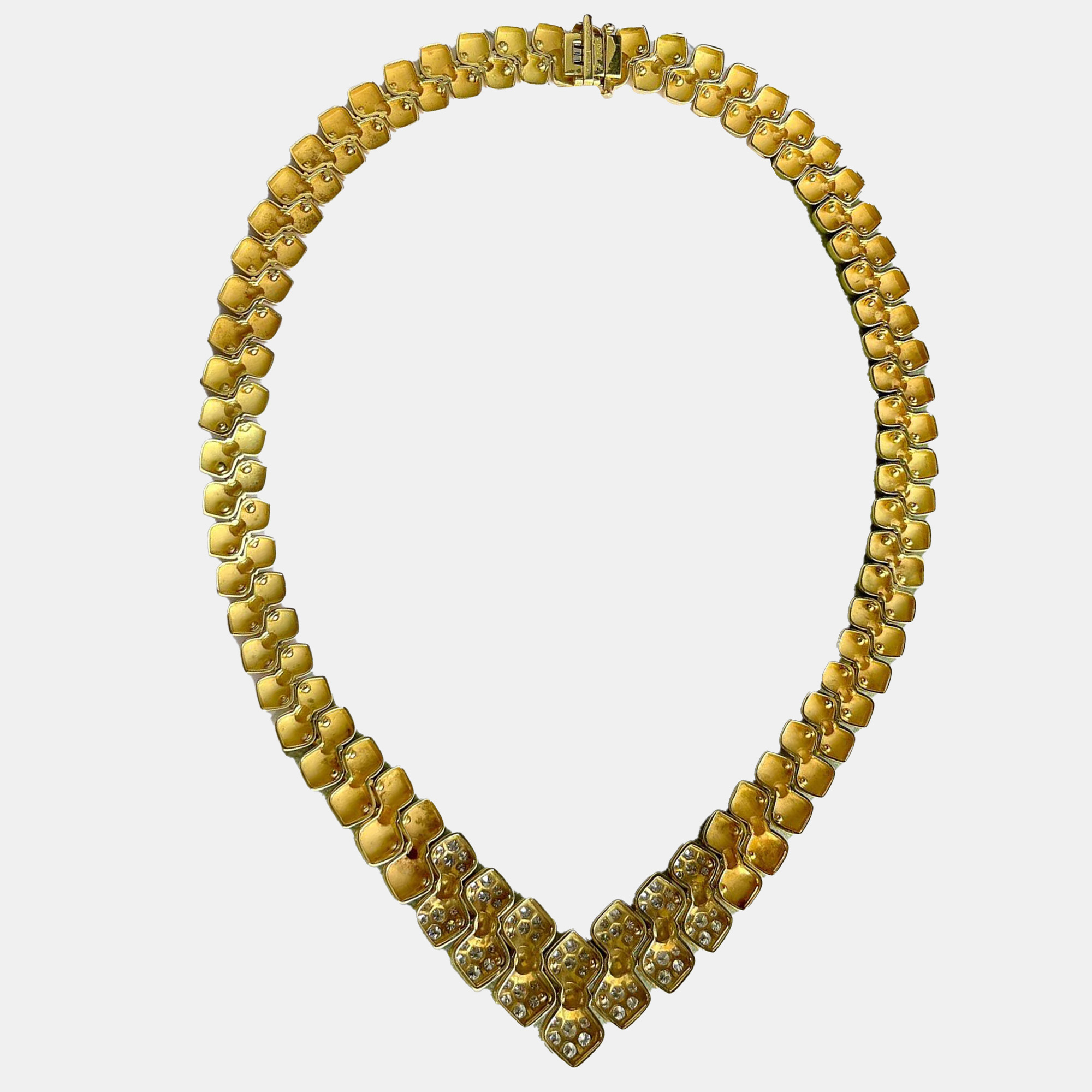 

Van Cleef & Arpels 18K Yellow Gold Diamond Necklace